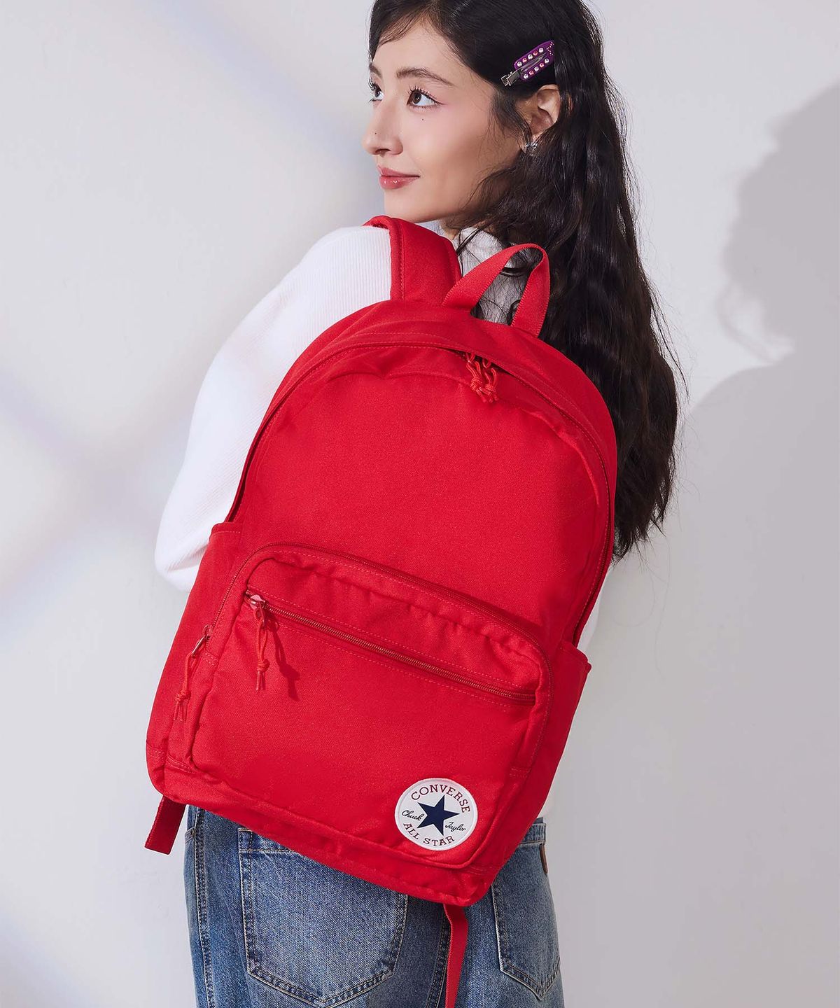 컨버스(CONVERSE) 고 투 백팩 레드 UA5796-F97