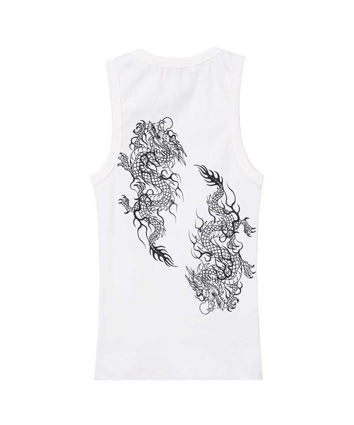 왓더파티(WHATTHEPARTY) DRAGON SLEEVELESS - white