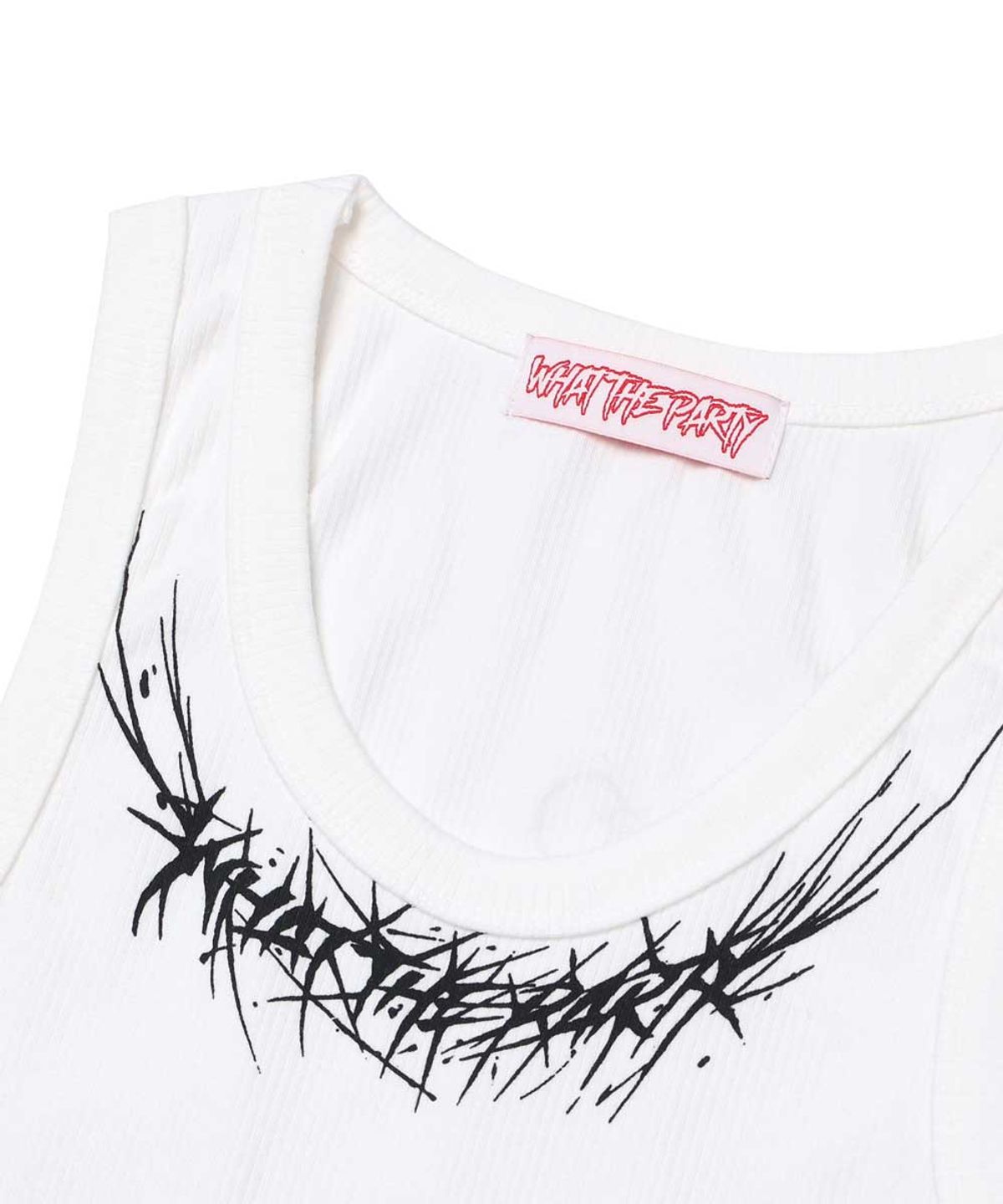 왓더파티(WHATTHEPARTY) DRAGON SLEEVELESS - white