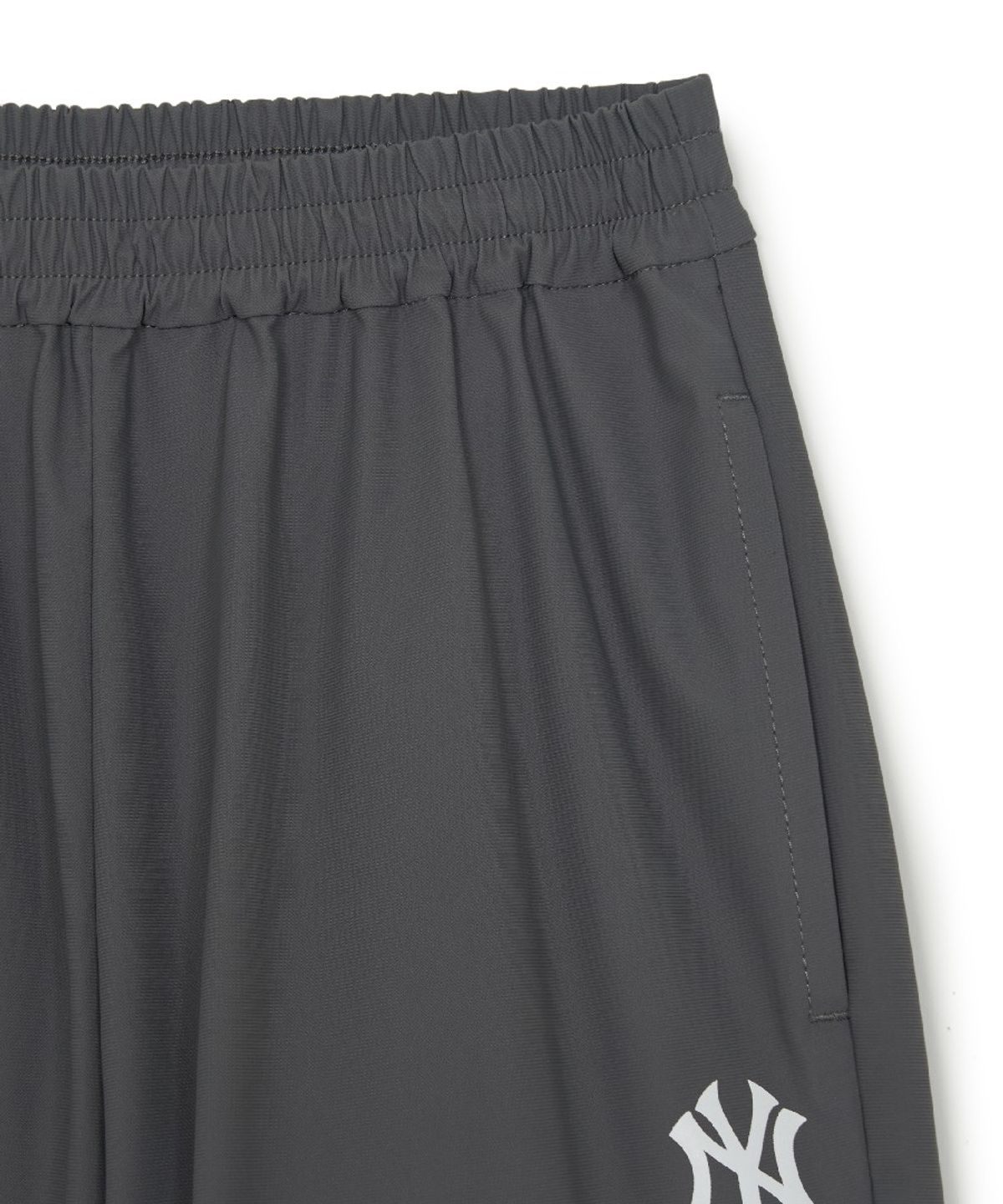 엠엘비 키즈(MLB KIDS) 스포티브 트리코트 메쉬배색 7부 팬츠 NY (Grey)