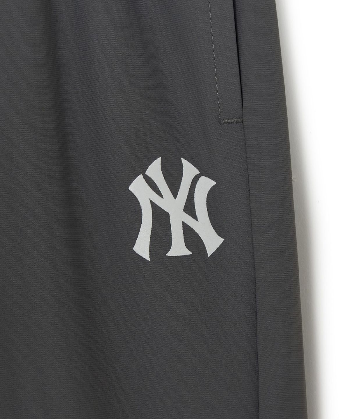 엠엘비 키즈(MLB KIDS) 스포티브 트리코트 메쉬배색 7부 팬츠 NY (Grey)