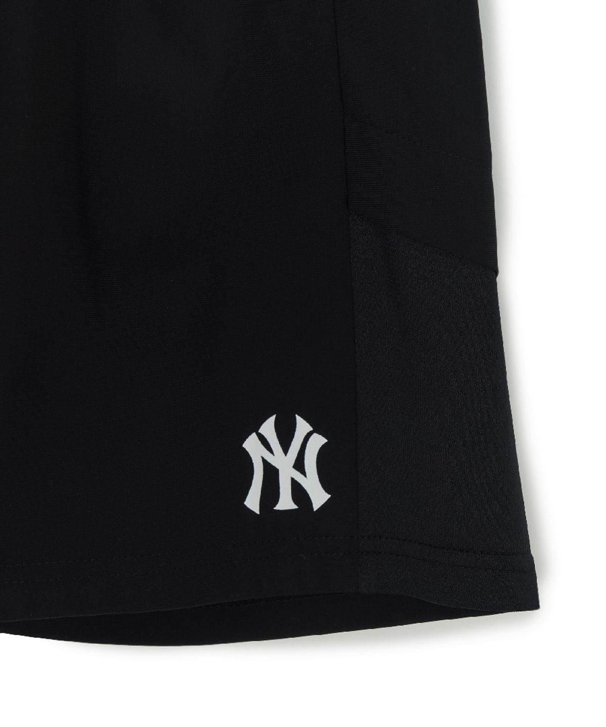 엠엘비 키즈(MLB KIDS) 스포티브 트리코트 메쉬배색 5부 팬츠 NY (Black)
