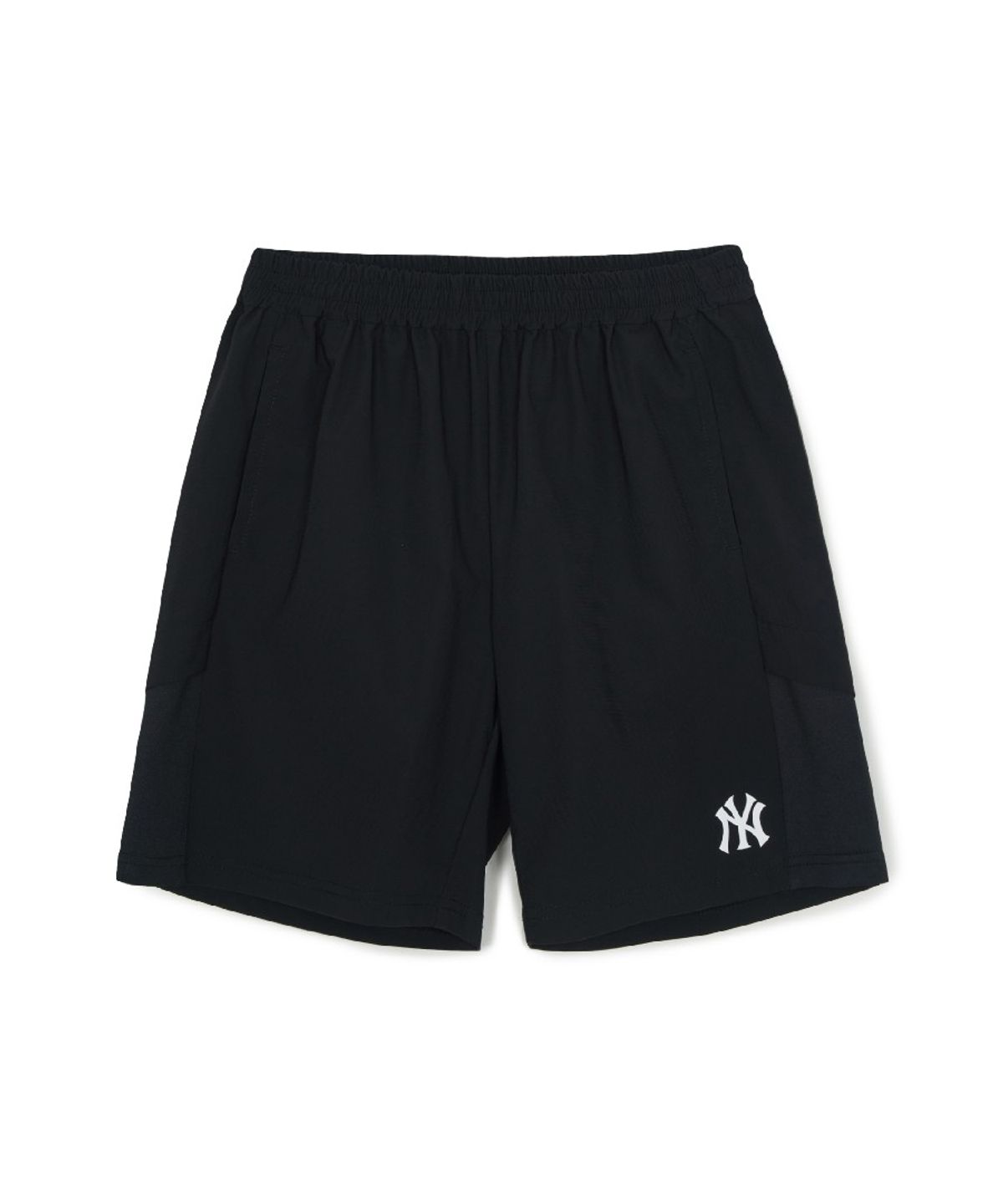 엠엘비 키즈(MLB KIDS) 스포티브 트리코트 메쉬배색 5부 팬츠 NY (Black)
