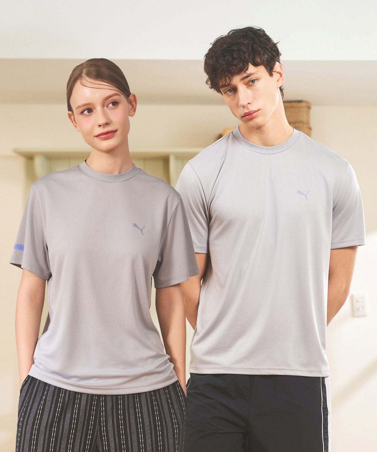 푸마 바디웨어(PUMA BODYWEAR) [6PACK] 듀얼드라이 반팔 언더셔츠 유니