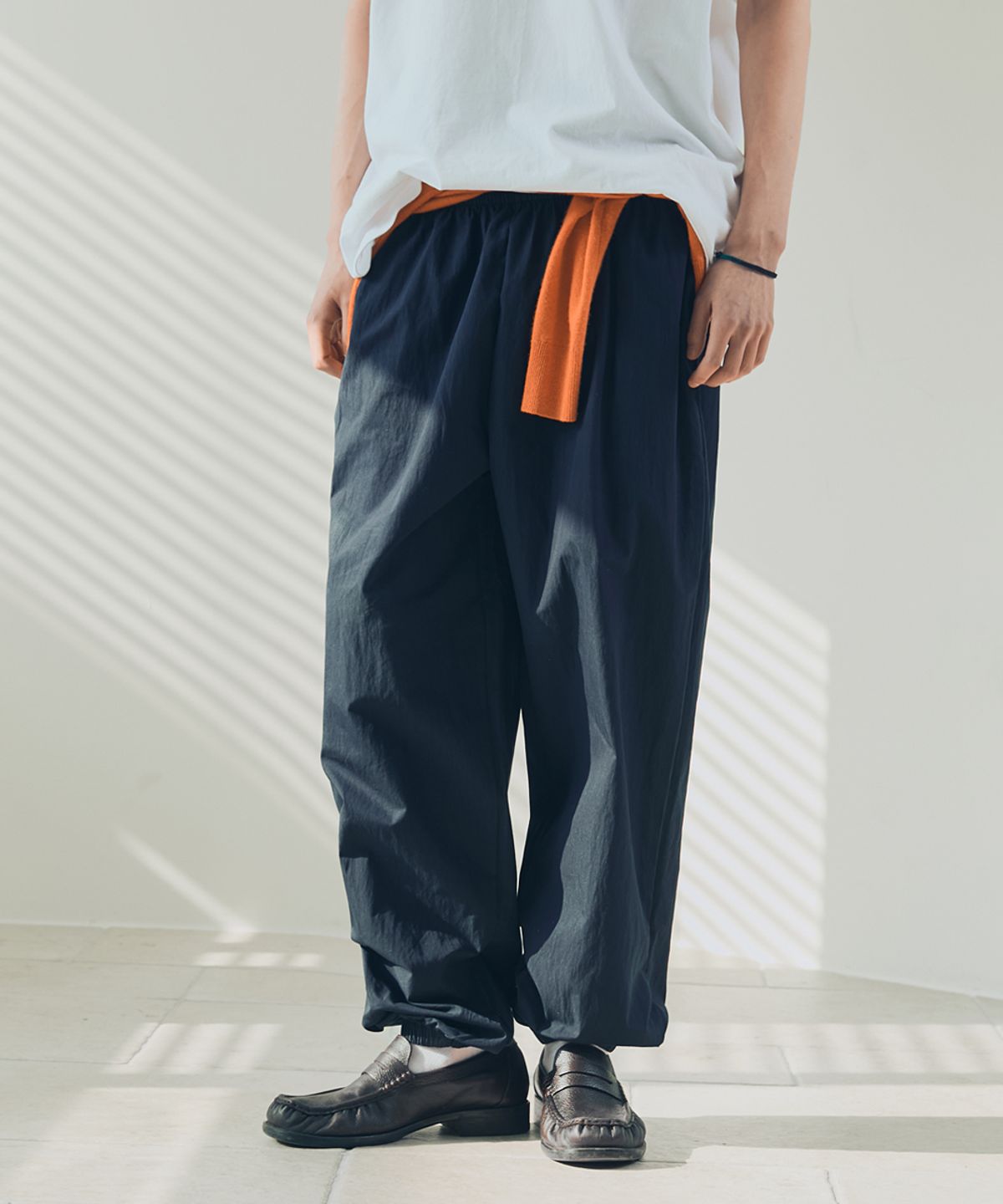 뉴오브(NEWAUBE) [2PACK] 이지 와이드/조거 밴딩팬츠