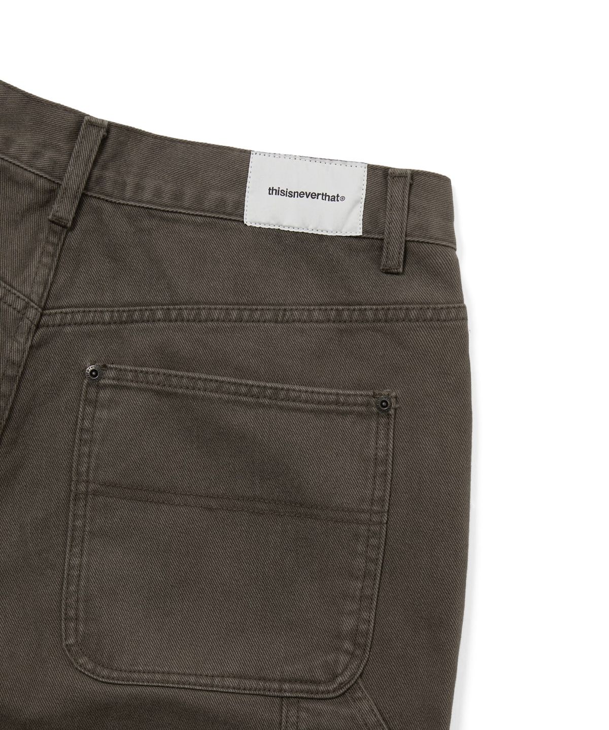 디스이즈네버댓(THISISNEVERTHAT) Relaxed Painter Short Brown