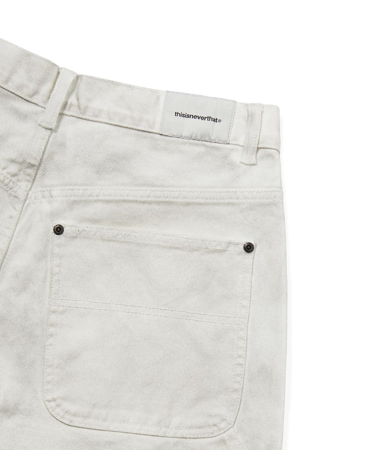 디스이즈네버댓(THISISNEVERTHAT) Relaxed Painter Short White