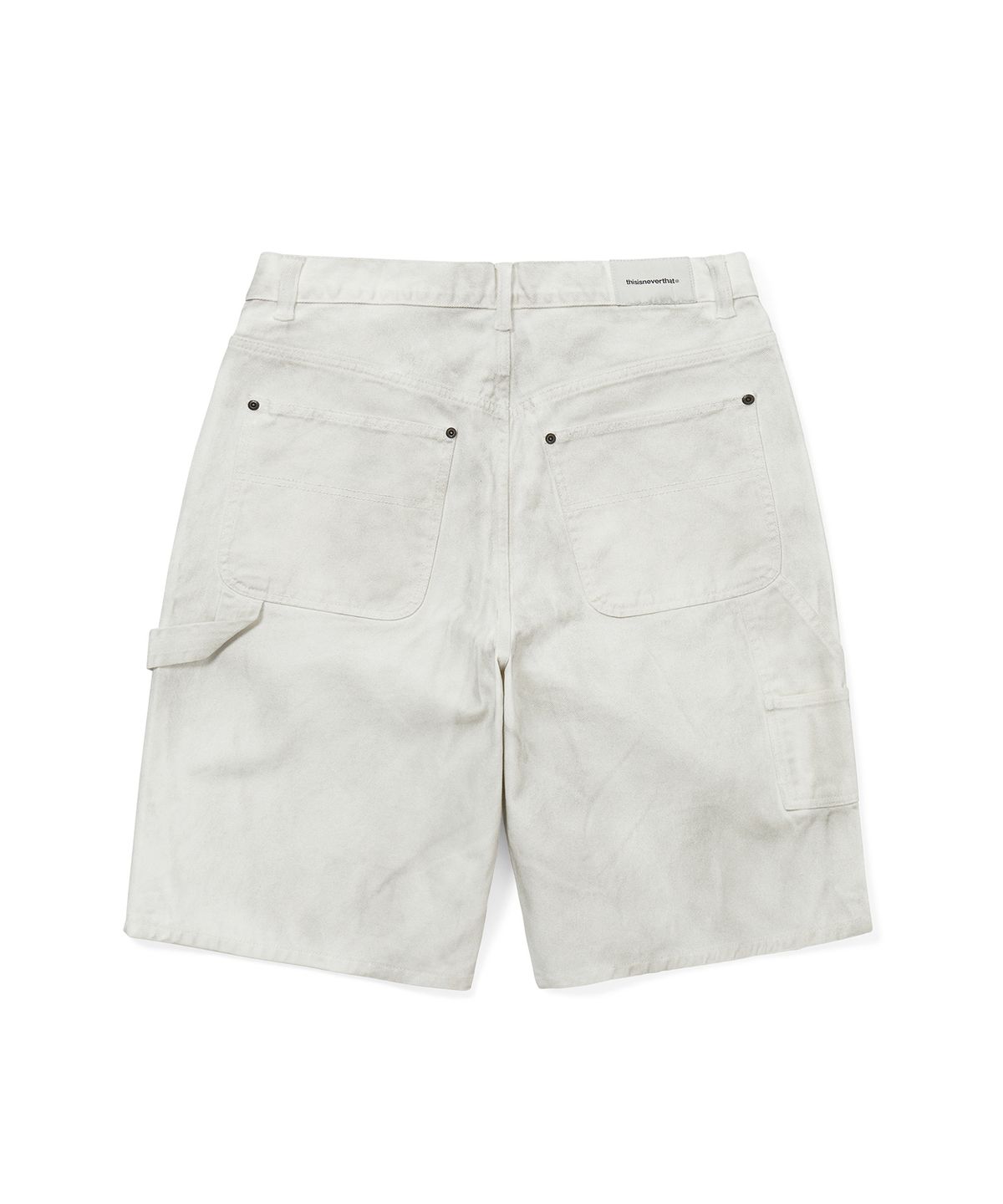 디스이즈네버댓(THISISNEVERTHAT) Relaxed Painter Short White