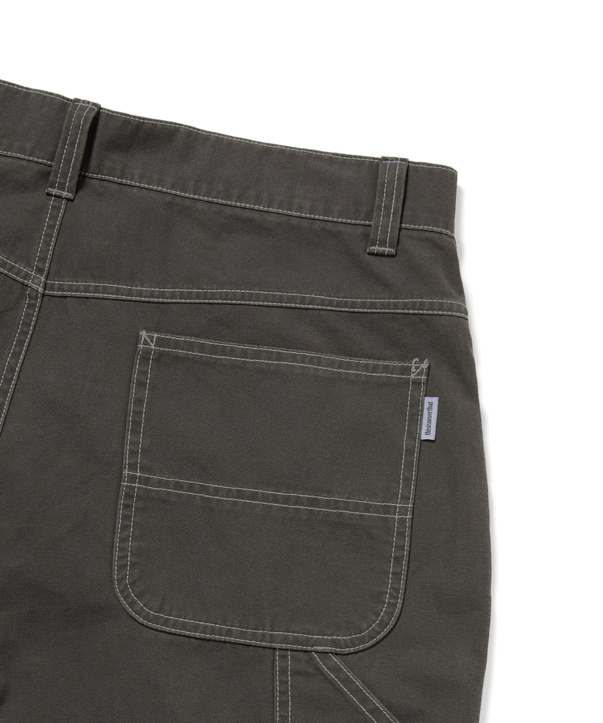 디스이즈네버댓(THISISNEVERTHAT) Washed Canvas Work Pant Charcoal