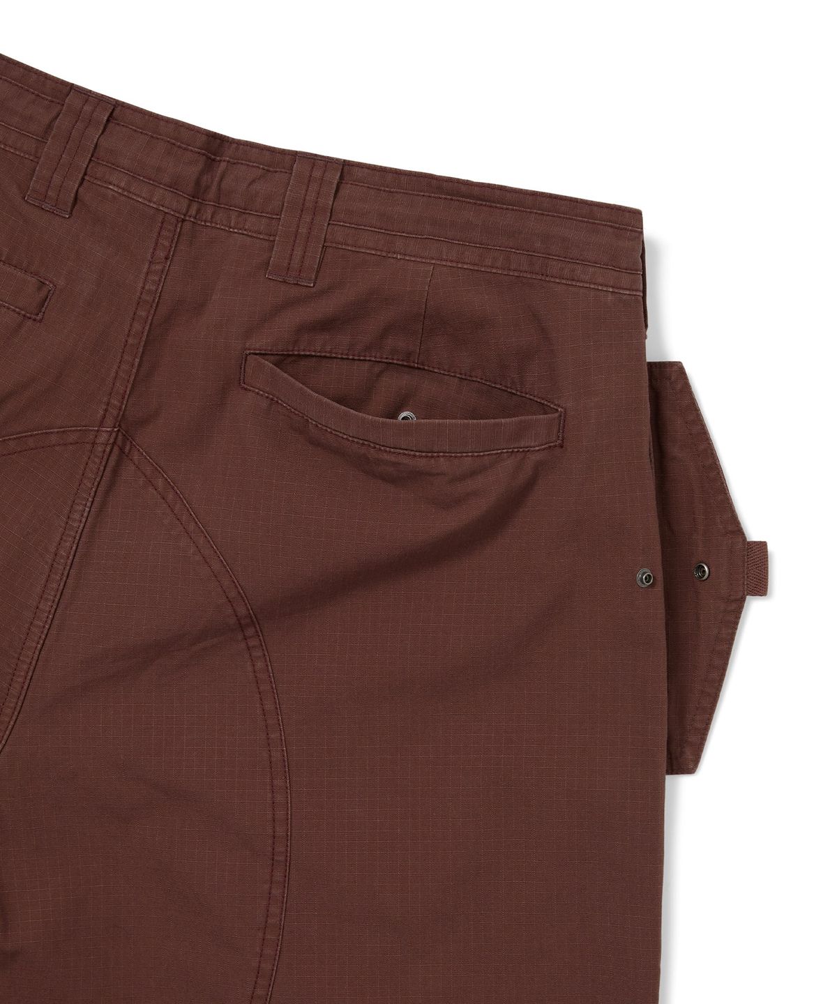 디스이즈네버댓(THISISNEVERTHAT) Ripstop Surplus Pant Red Brown