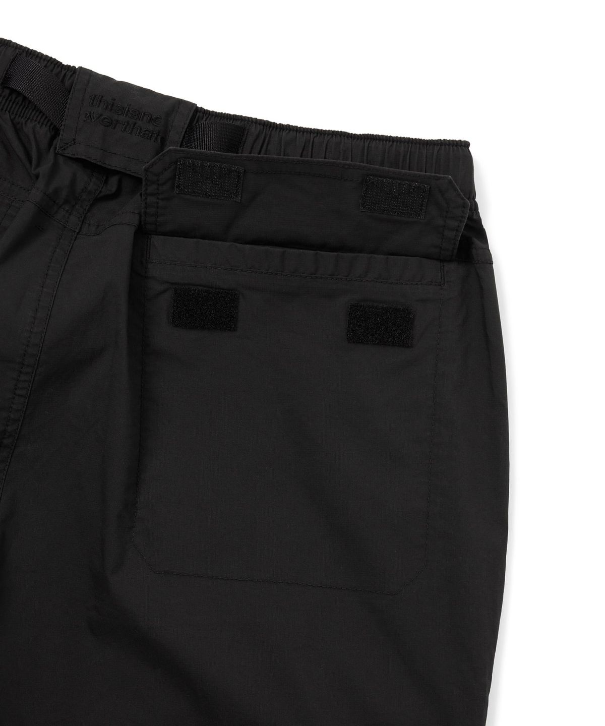 디스이즈네버댓(THISISNEVERTHAT) Convertible Hiking Pant Black