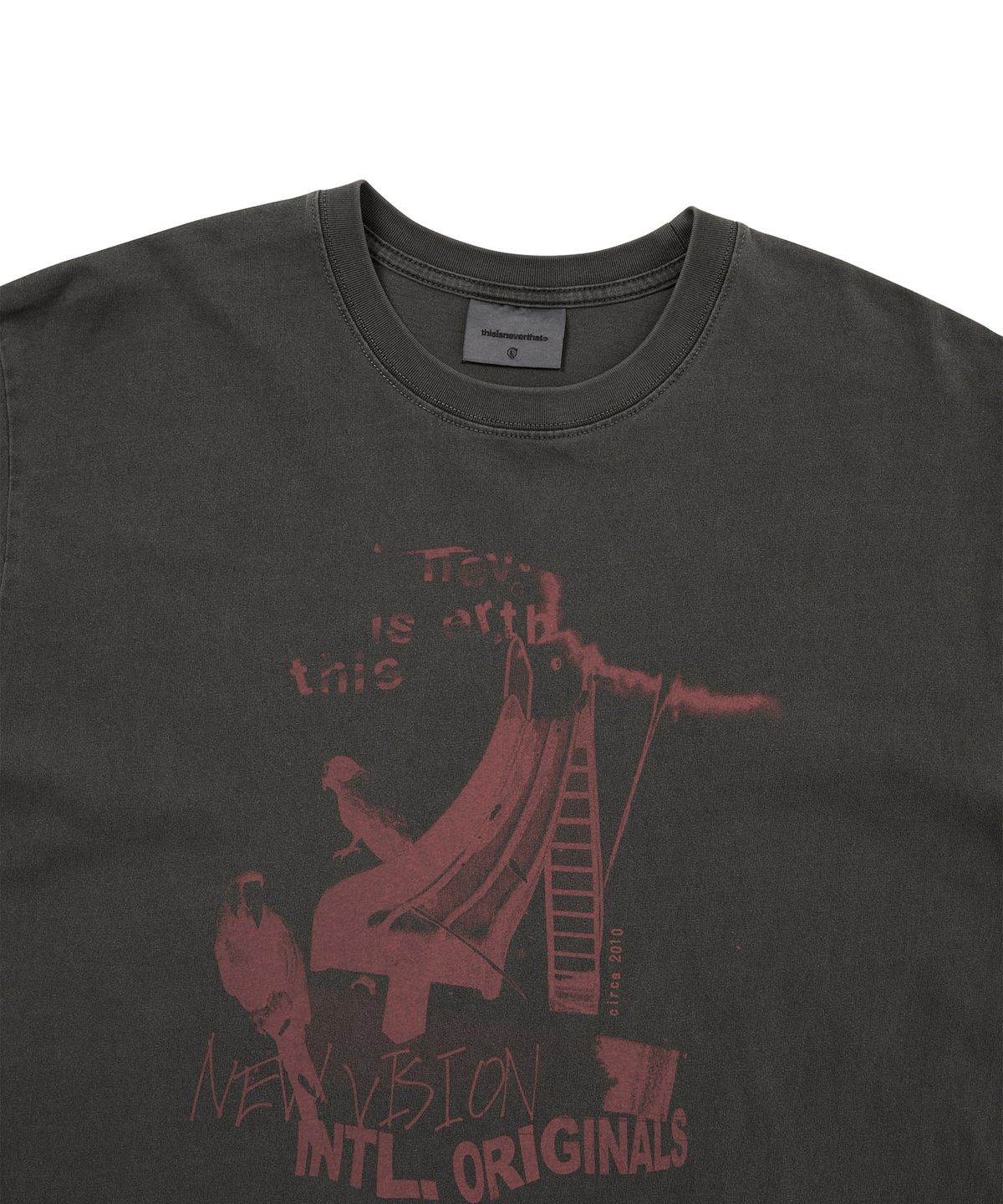 디스이즈네버댓(THISISNEVERTHAT) City Jungle Tee Charcoal