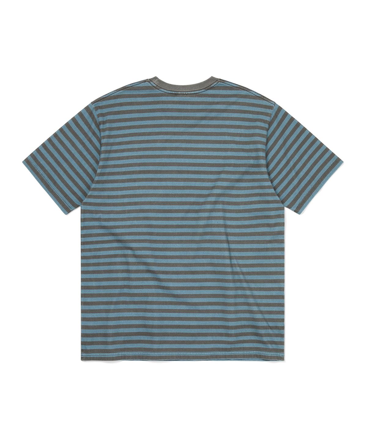 디스이즈네버댓(THISISNEVERTHAT) Printed Striped Tee Green