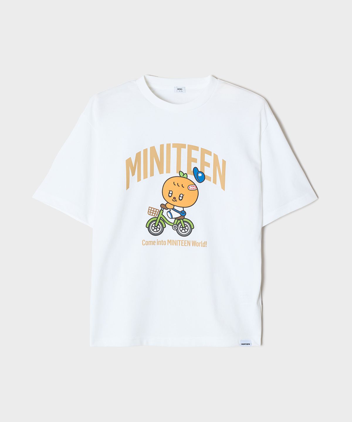 스파오(SPAO) [미니틴] 반팔 티셔츠(ORANGE)_SPRLG25U16