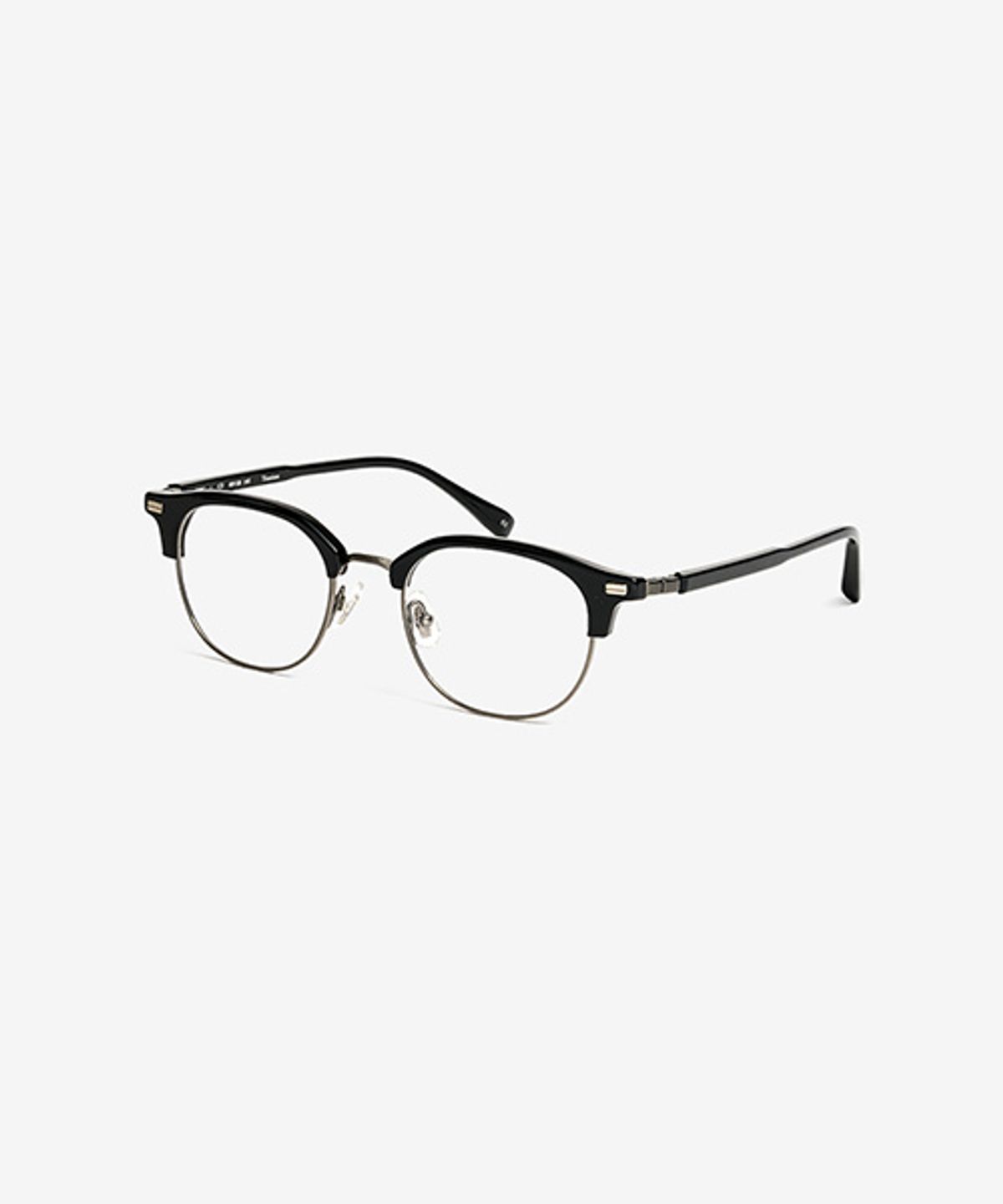 테츠오 아이웨어(TETSUO EYEWEAR) EPIC(에픽) 안경테 C2 BLACK&GRAY