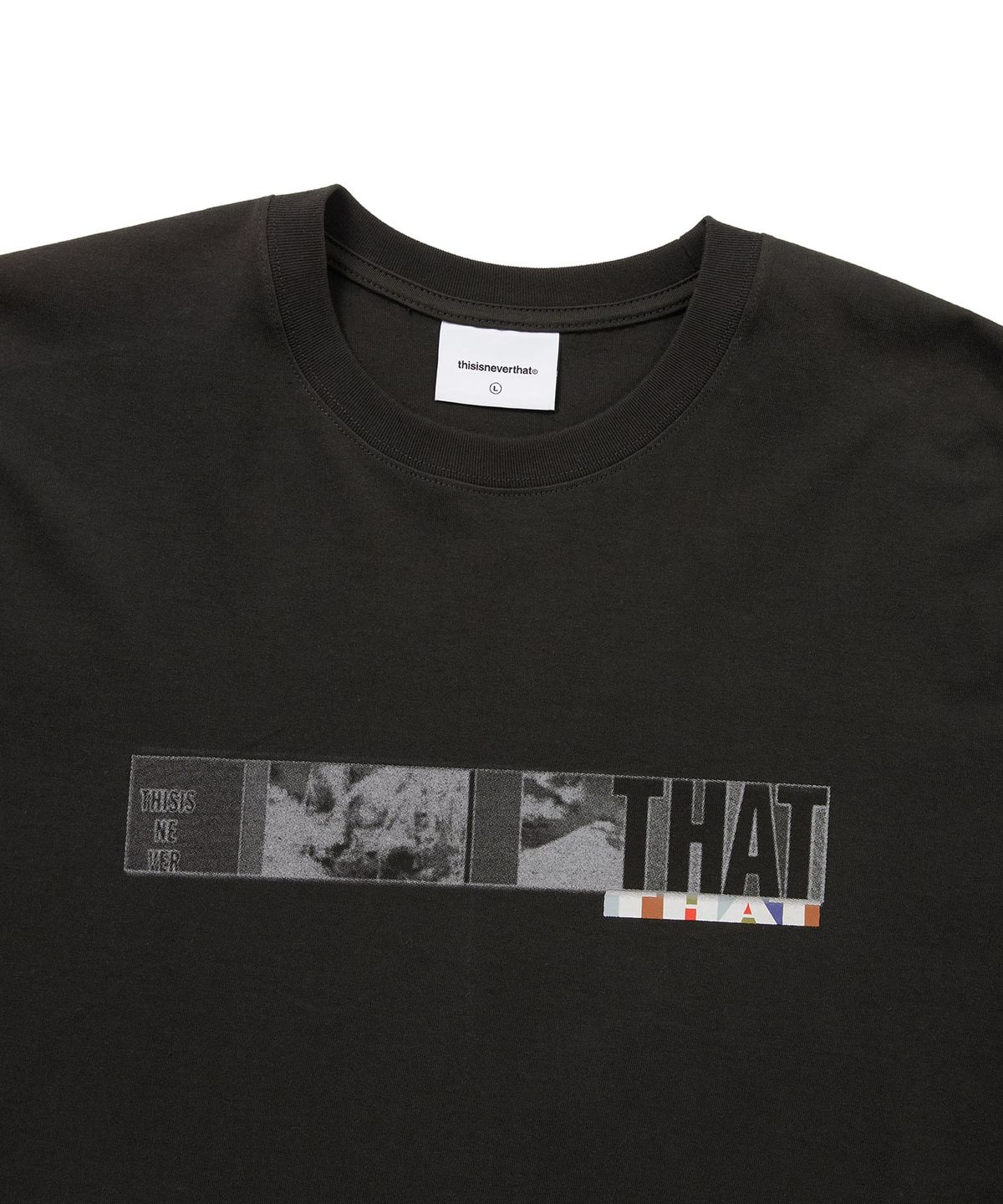 디스이즈네버댓(THISISNEVERTHAT) Jungle Tee Off Black
