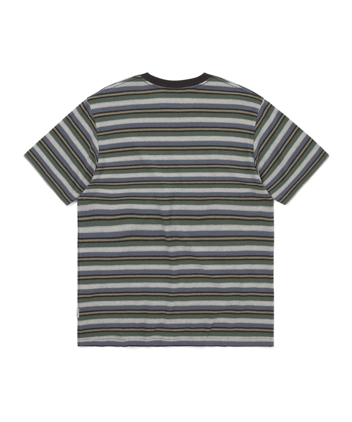 디스이즈네버댓(THISISNEVERTHAT) Inside Out Striped Tee Ivory