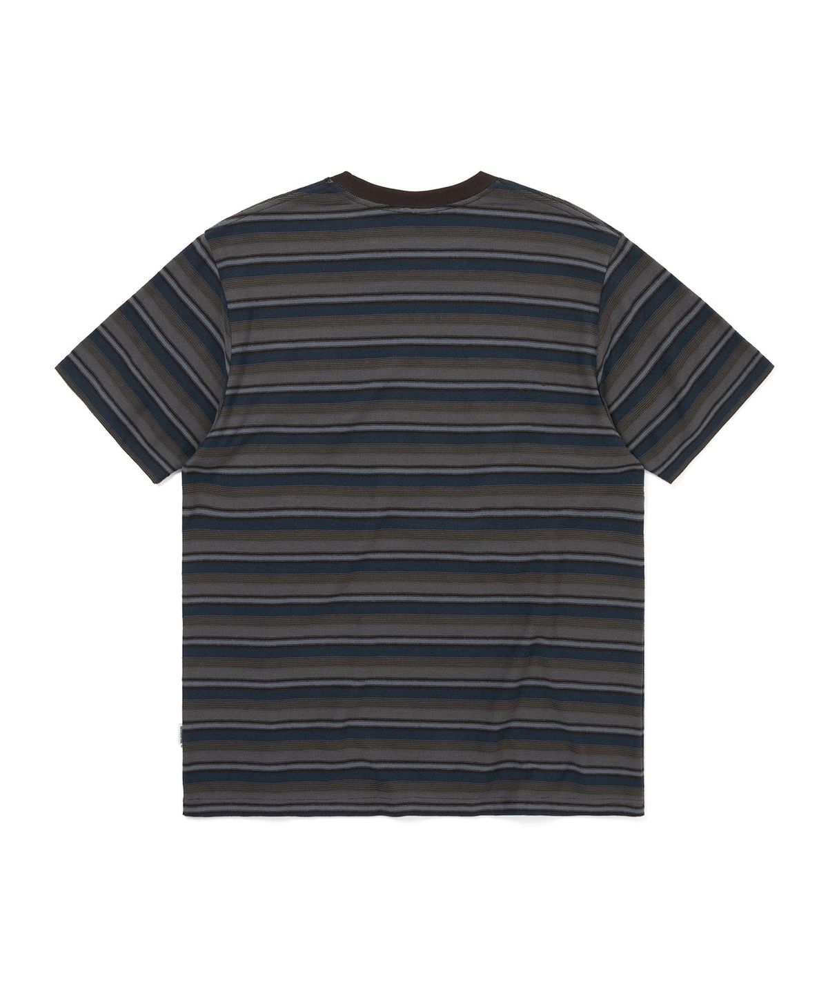 디스이즈네버댓(THISISNEVERTHAT) Inside Out Striped Tee Navy