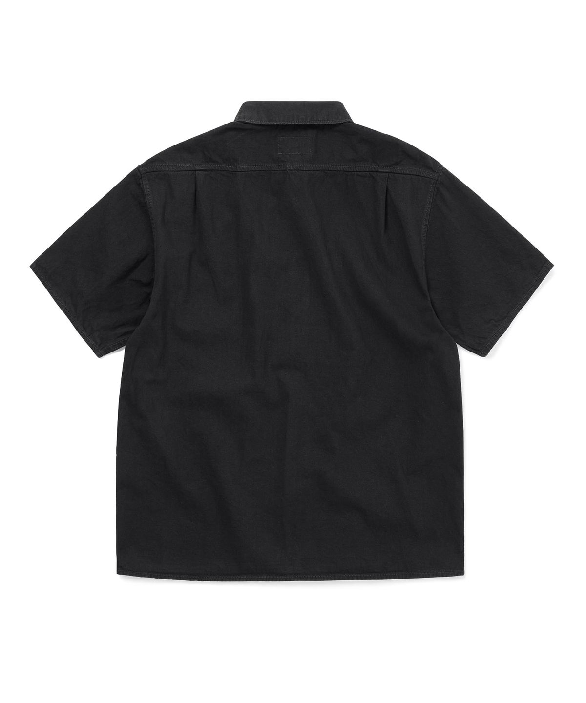 디스이즈네버댓(THISISNEVERTHAT) Washed Denim S/S Shirt Black