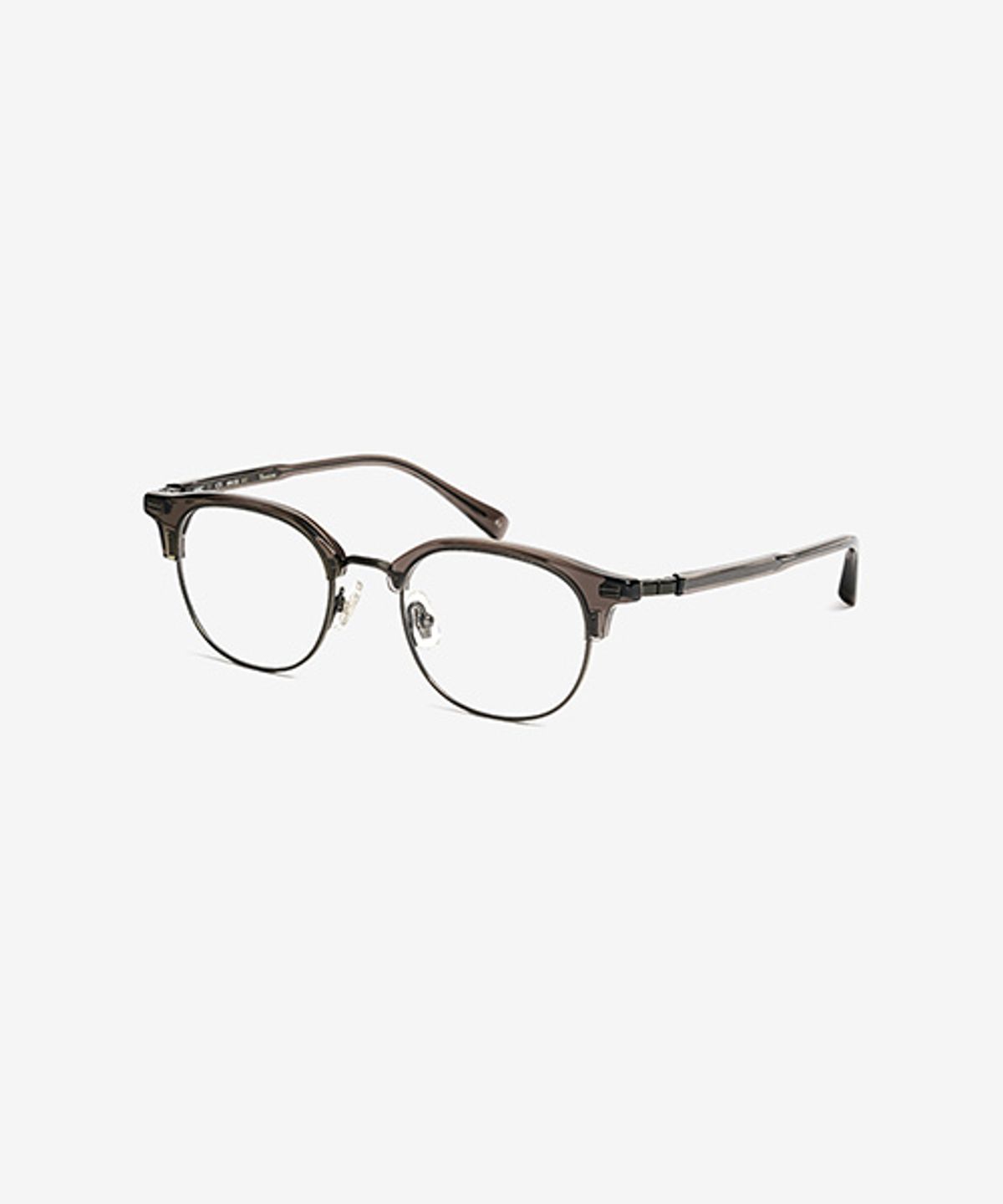테츠오 아이웨어(TETSUO EYEWEAR) EPIC(에픽) 안경테 C3 DARKGRAY&GUN