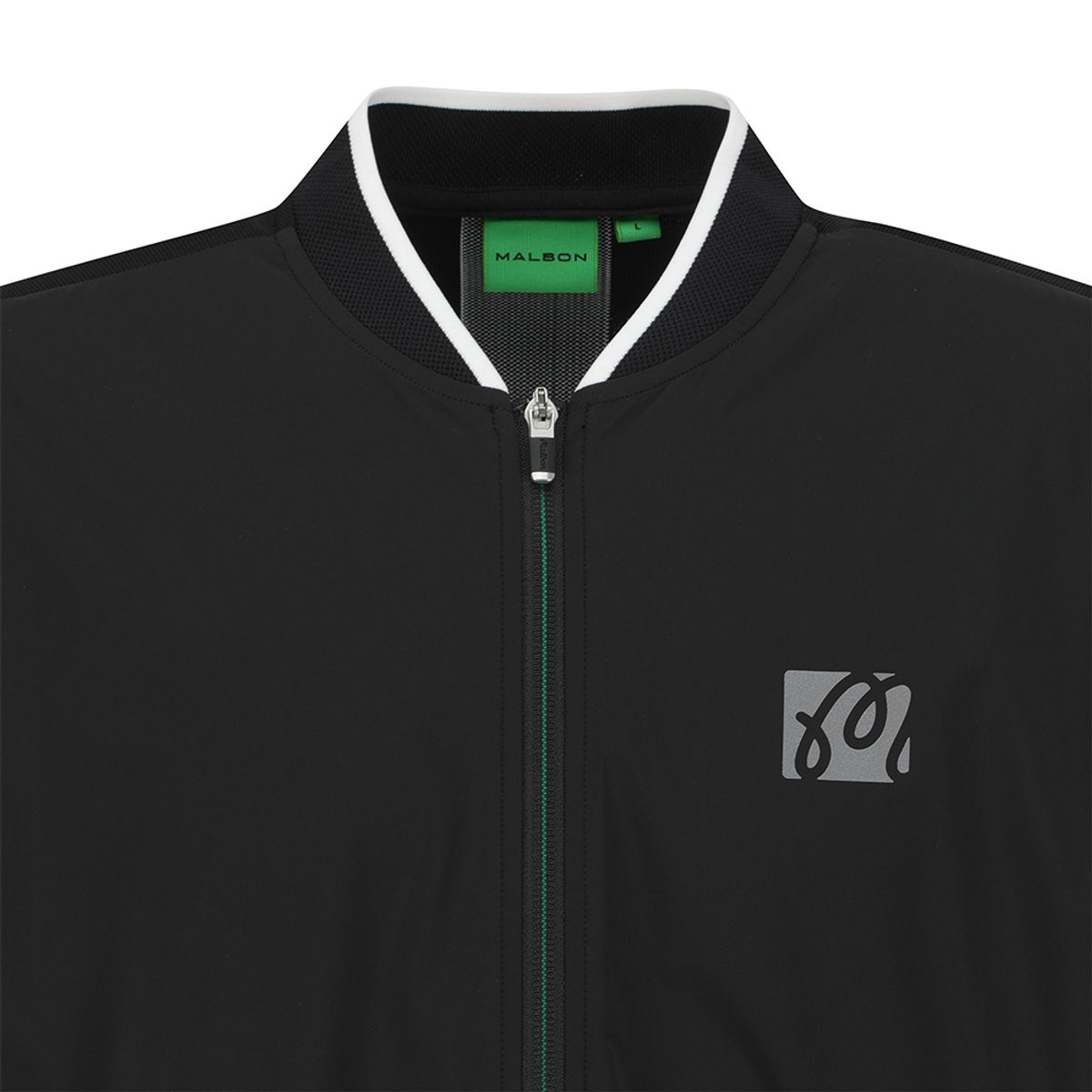 말본 골프(MALBON GOLF) 니트 하이브리드 자켓 BLACK (MAN)