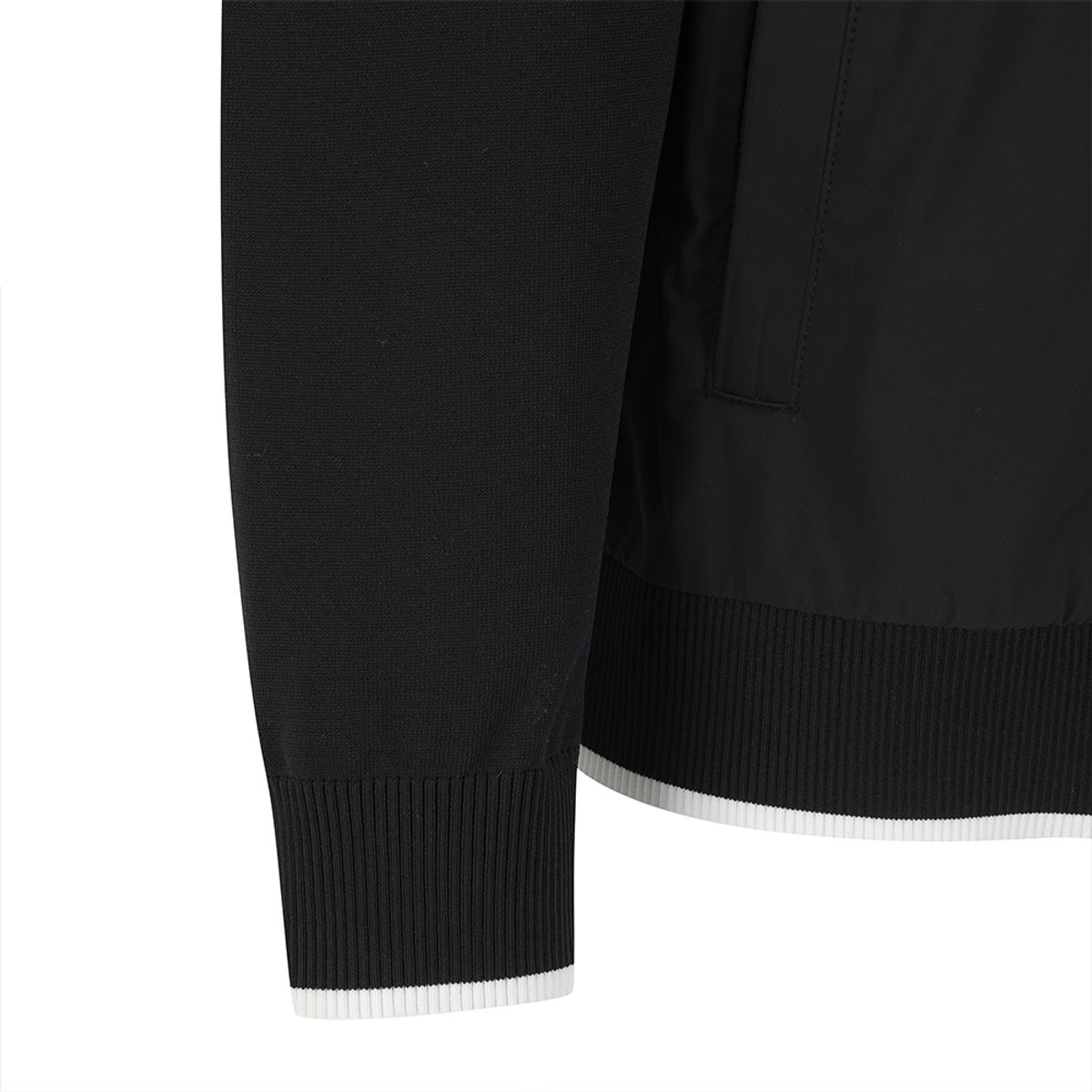 말본 골프(MALBON GOLF) 니트 하이브리드 자켓 BLACK (MAN)