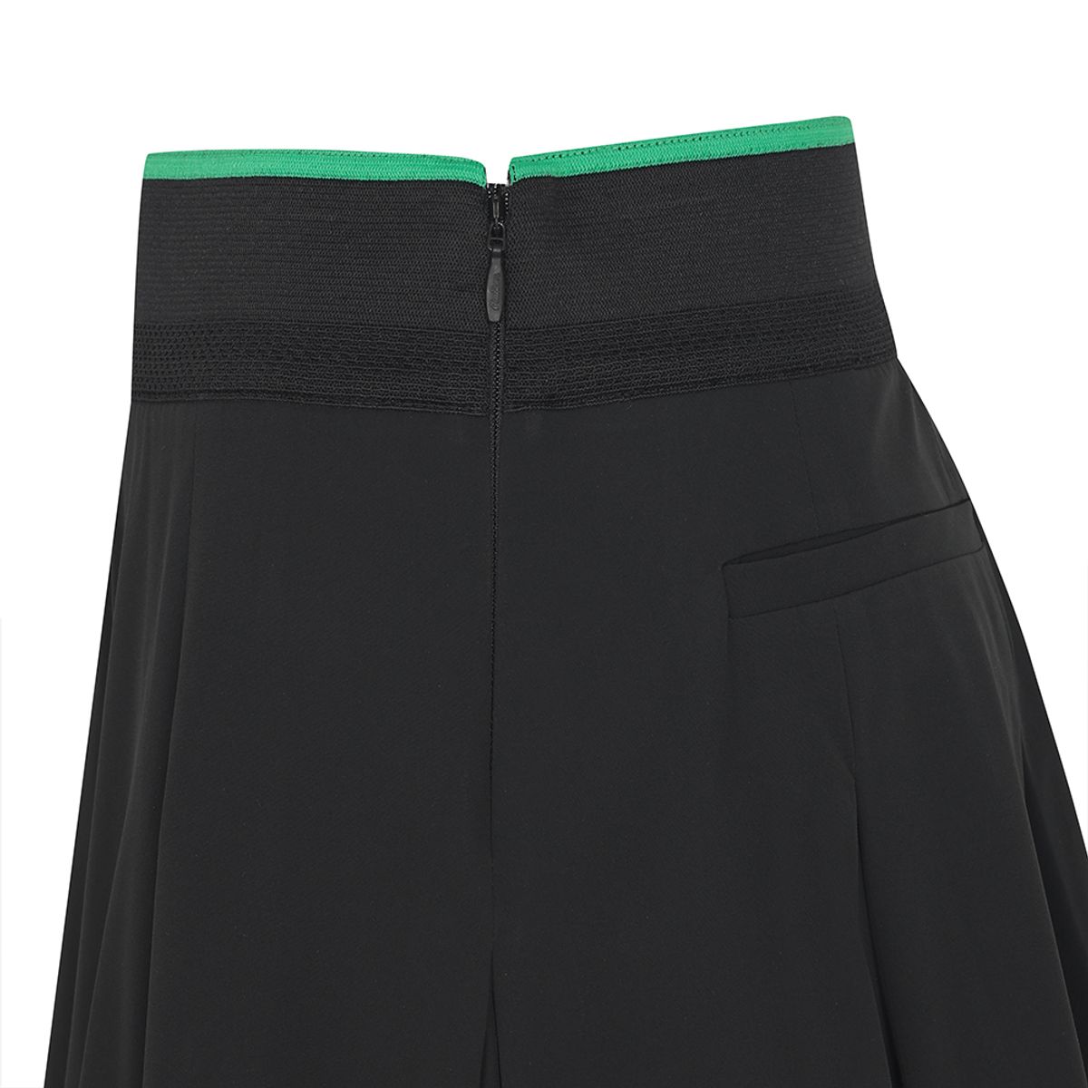 말본 골프(MALBON GOLF) 퍼포먼스 와이드 주름 스커트 BLACK (WOMAN)