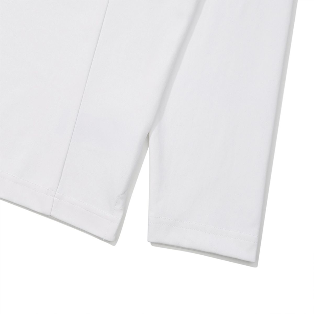 말본 골프(MALBON GOLF) 원포인트 테크 긴팔 티셔츠 OFF WHITE (MAN)
