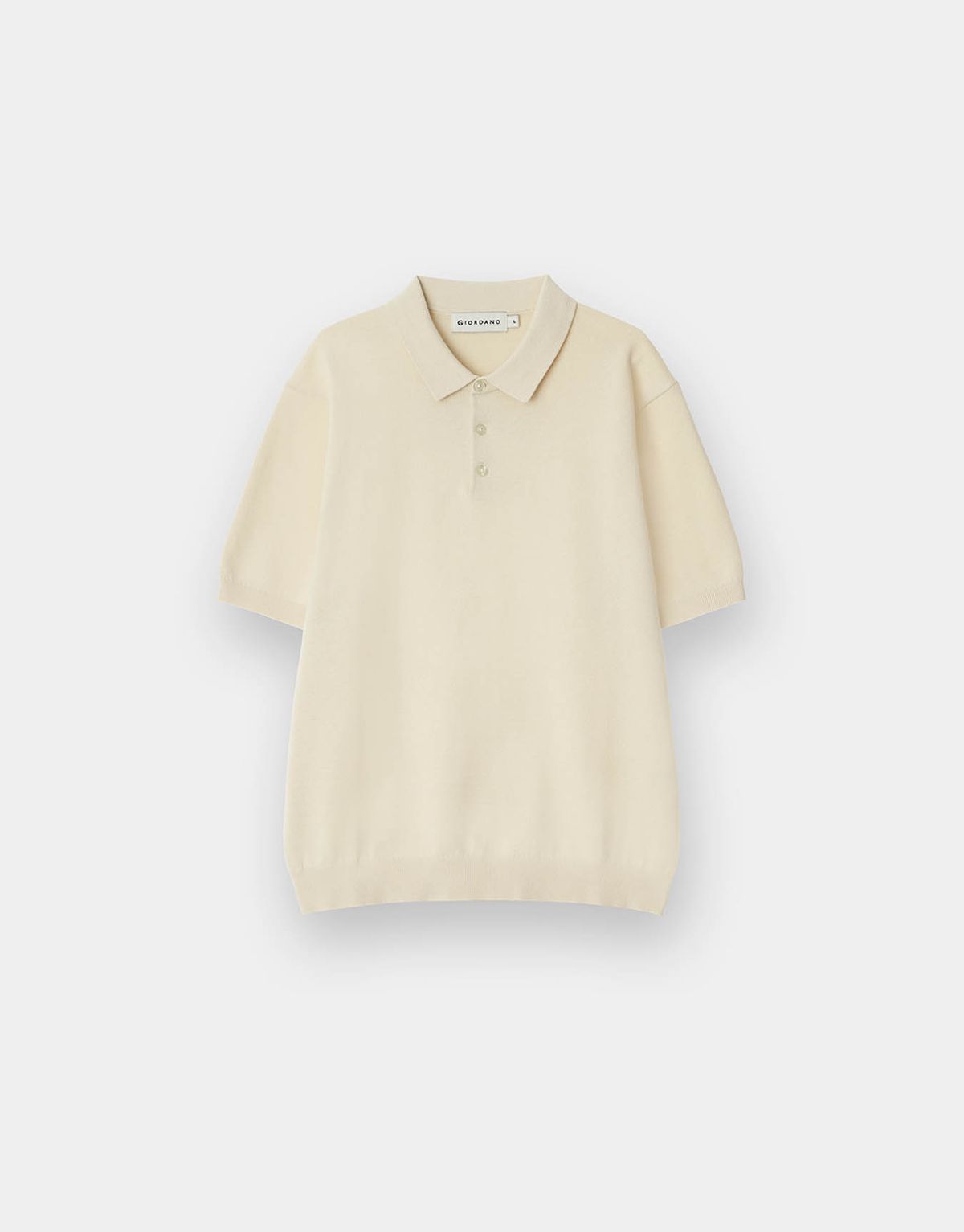 지오다노(GIORDANO) 워셔블 코튼 폴로넥 반팔 니트 스웨터(12GG) 056510 [8color]