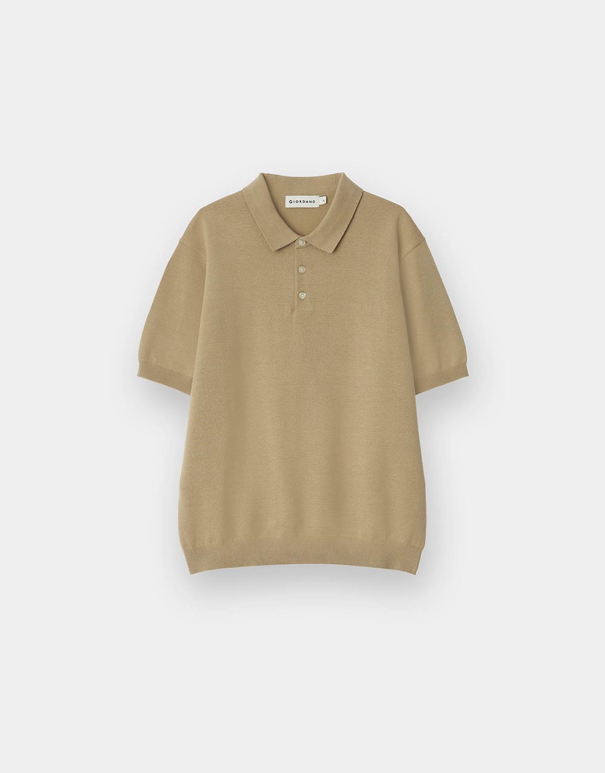 지오다노(GIORDANO) 워셔블 코튼 폴로넥 반팔 니트 스웨터(12GG) 056510 [8color]