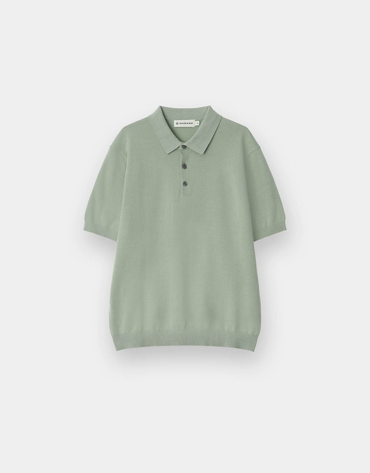 지오다노(GIORDANO) 워셔블 코튼 폴로넥 반팔 니트 스웨터(12GG) 056510 [8color]