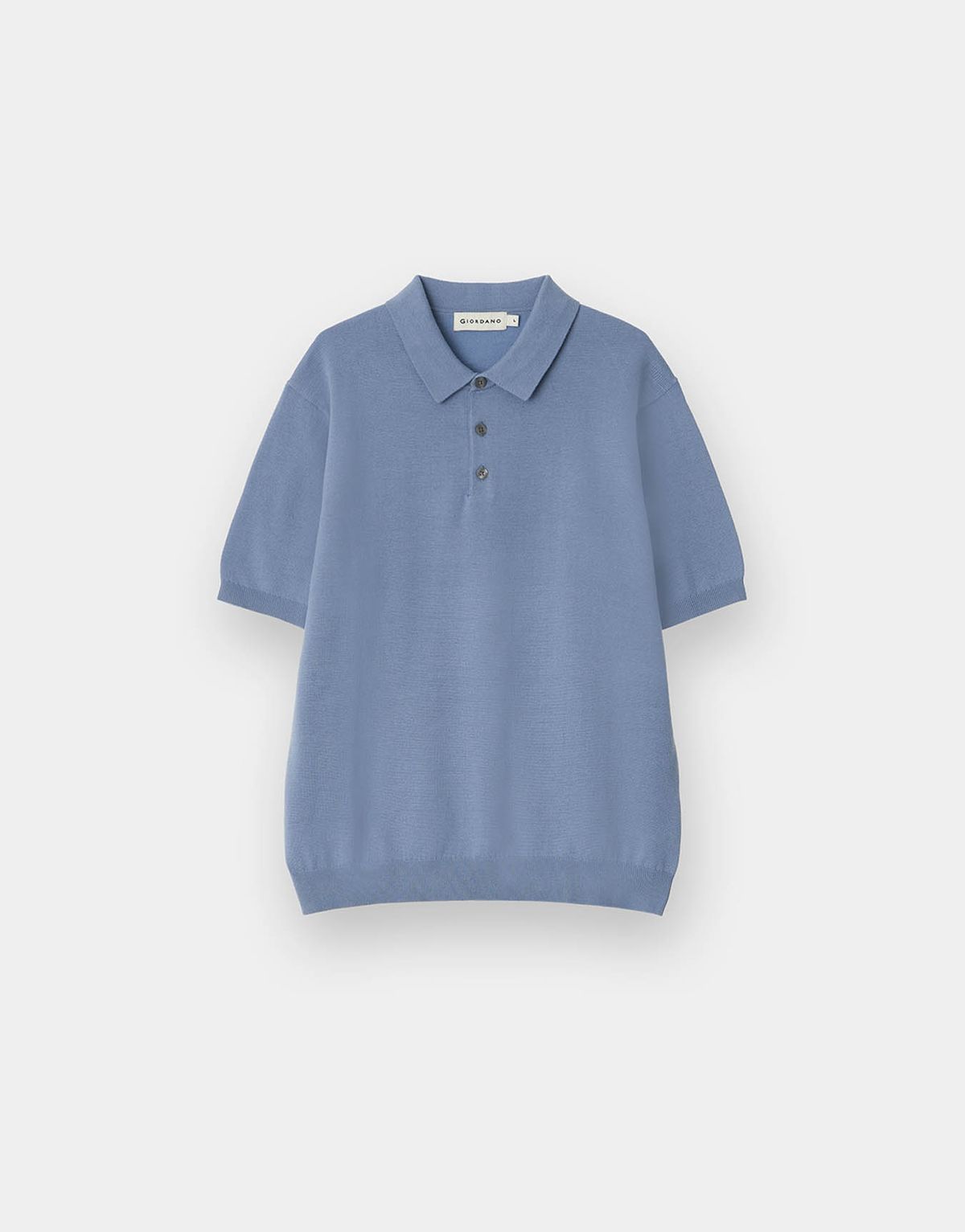 지오다노(GIORDANO) 워셔블 코튼 폴로넥 반팔 니트 스웨터(12GG) 056510 [8color]