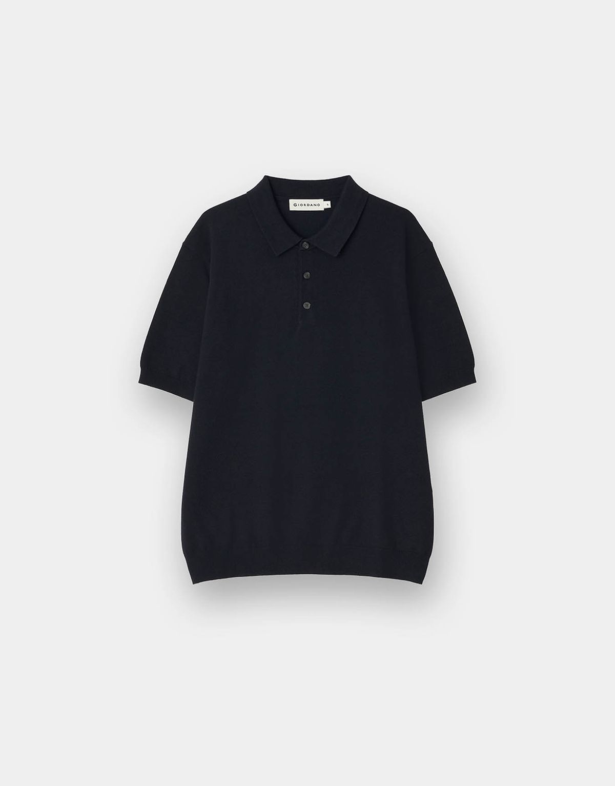 지오다노(GIORDANO) 워셔블 코튼 폴로넥 반팔 니트 스웨터(12GG) 056510 [8color]