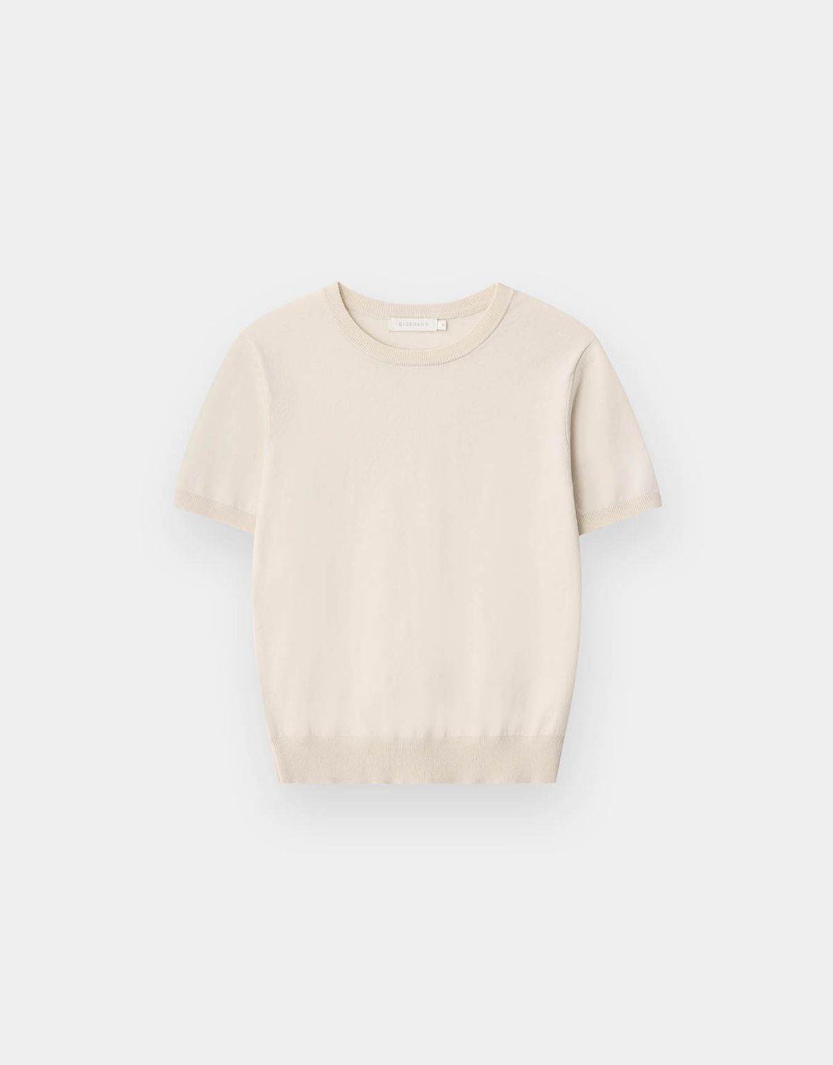 지오다노(GIORDANO) 코튼 크루넥 반팔 니트 스웨터(12GG) 356523 [4color]