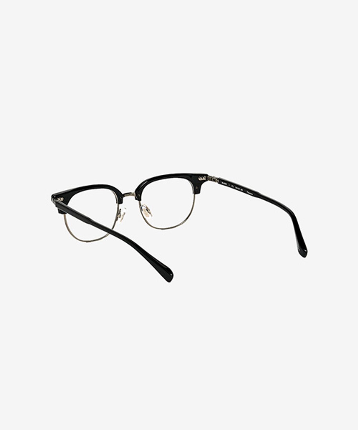 테츠오 아이웨어(TETSUO EYEWEAR) MARK(마크) 안경테 C2 BLACK&GRAY