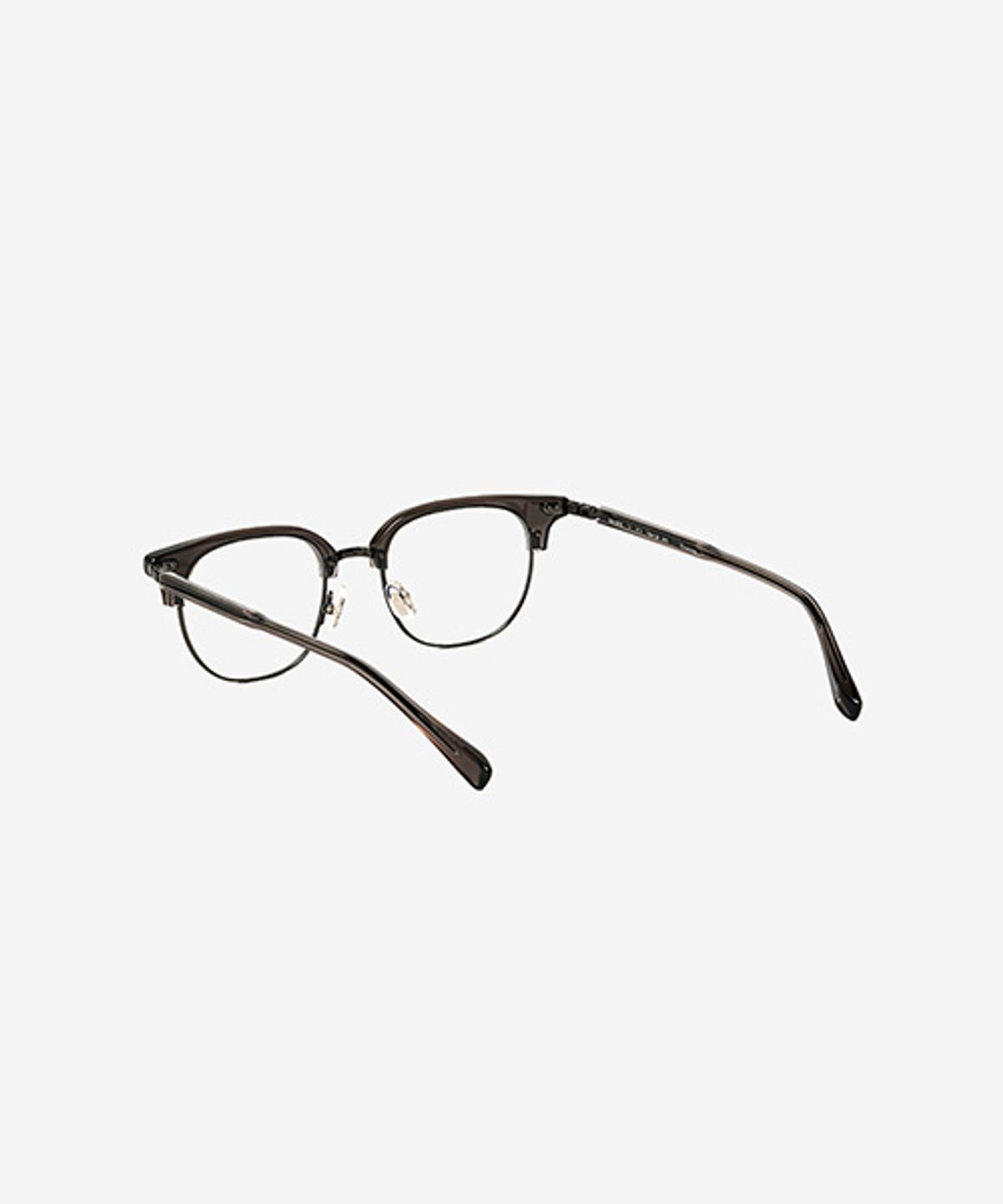 테츠오 아이웨어(TETSUO EYEWEAR) MARK(마크) 안경테 C3 DARKGRAY&GUN