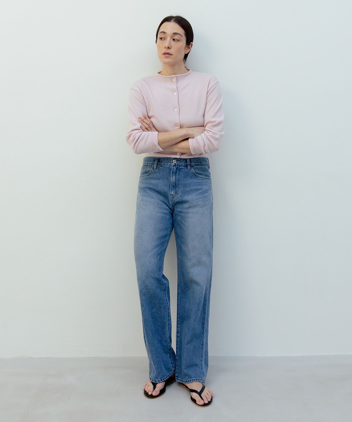 블랭크룸 우먼(BLANKROOM HER) 발레나 카디건_MISTY PINK