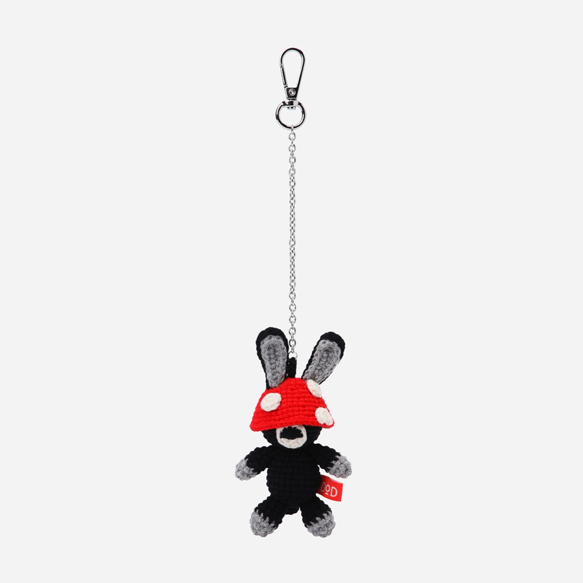 디오디(DOD) 키노코 래빗 키링(BLACK)