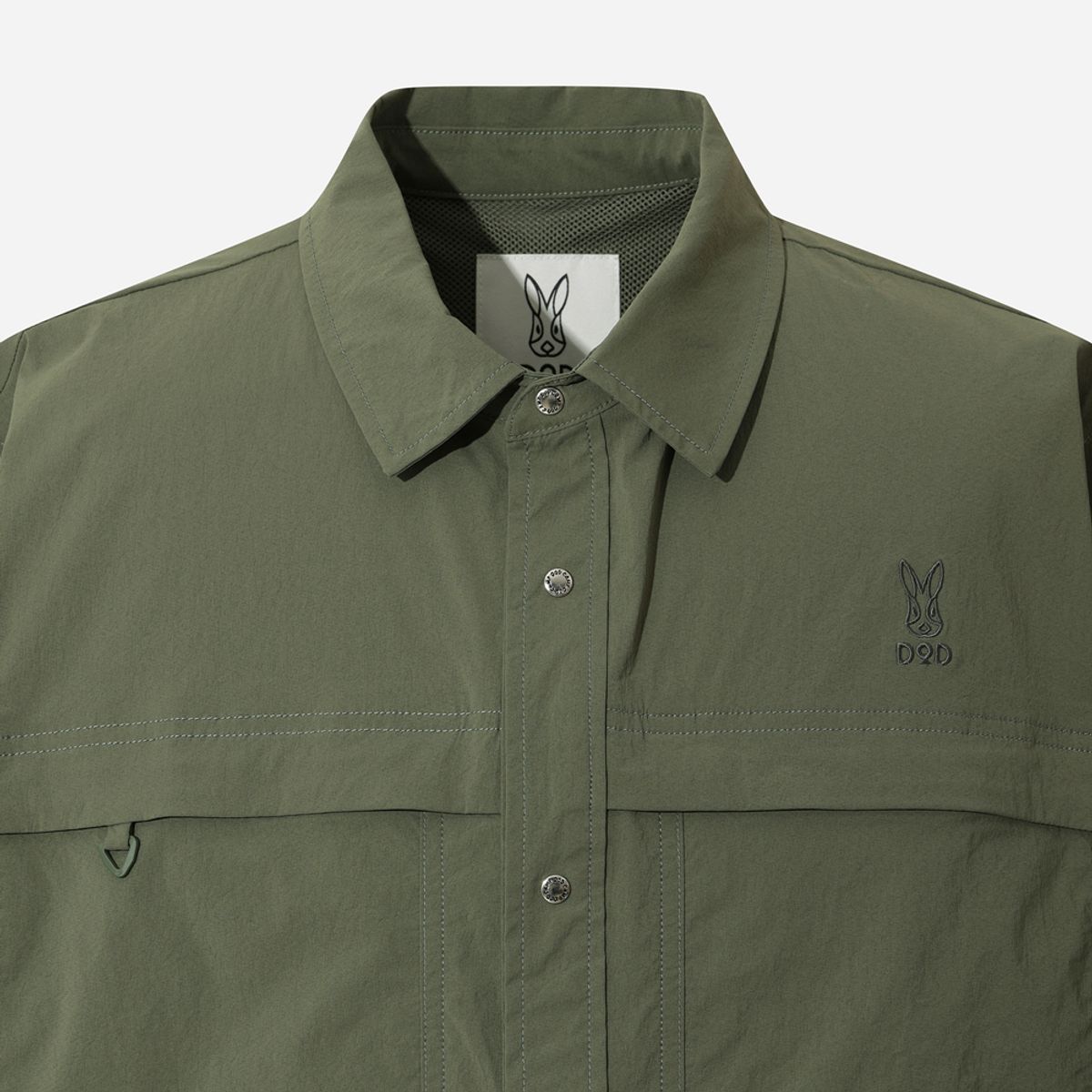 디오디(DOD) 스루스루 반팔 셔츠(KHAKI)