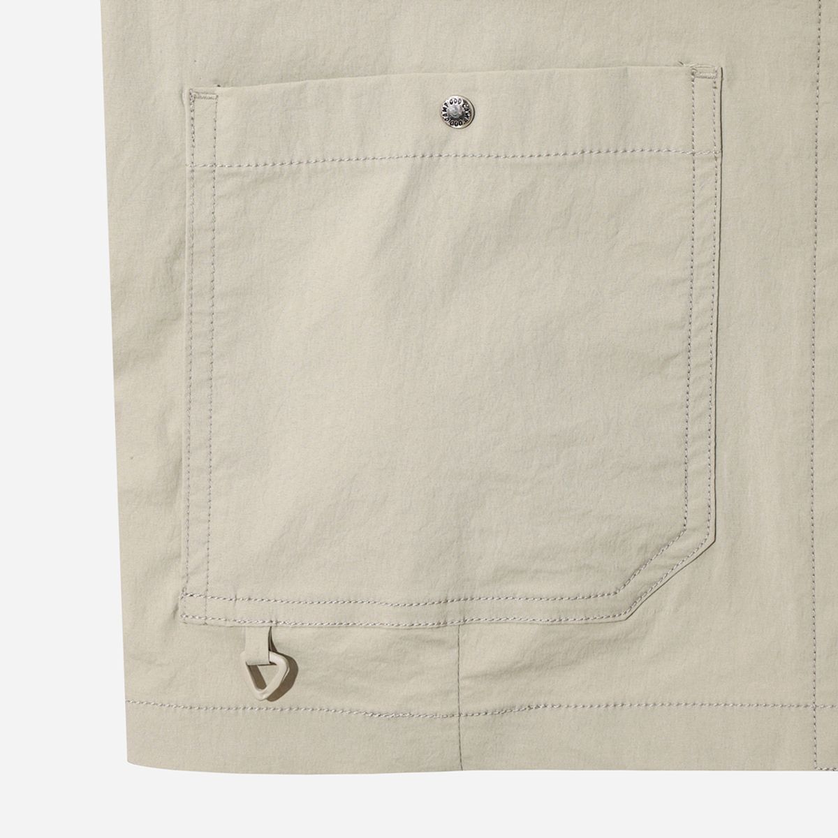 디오디(DOD) 여성) 스루스루 반팔 셔츠(BEIGE)
