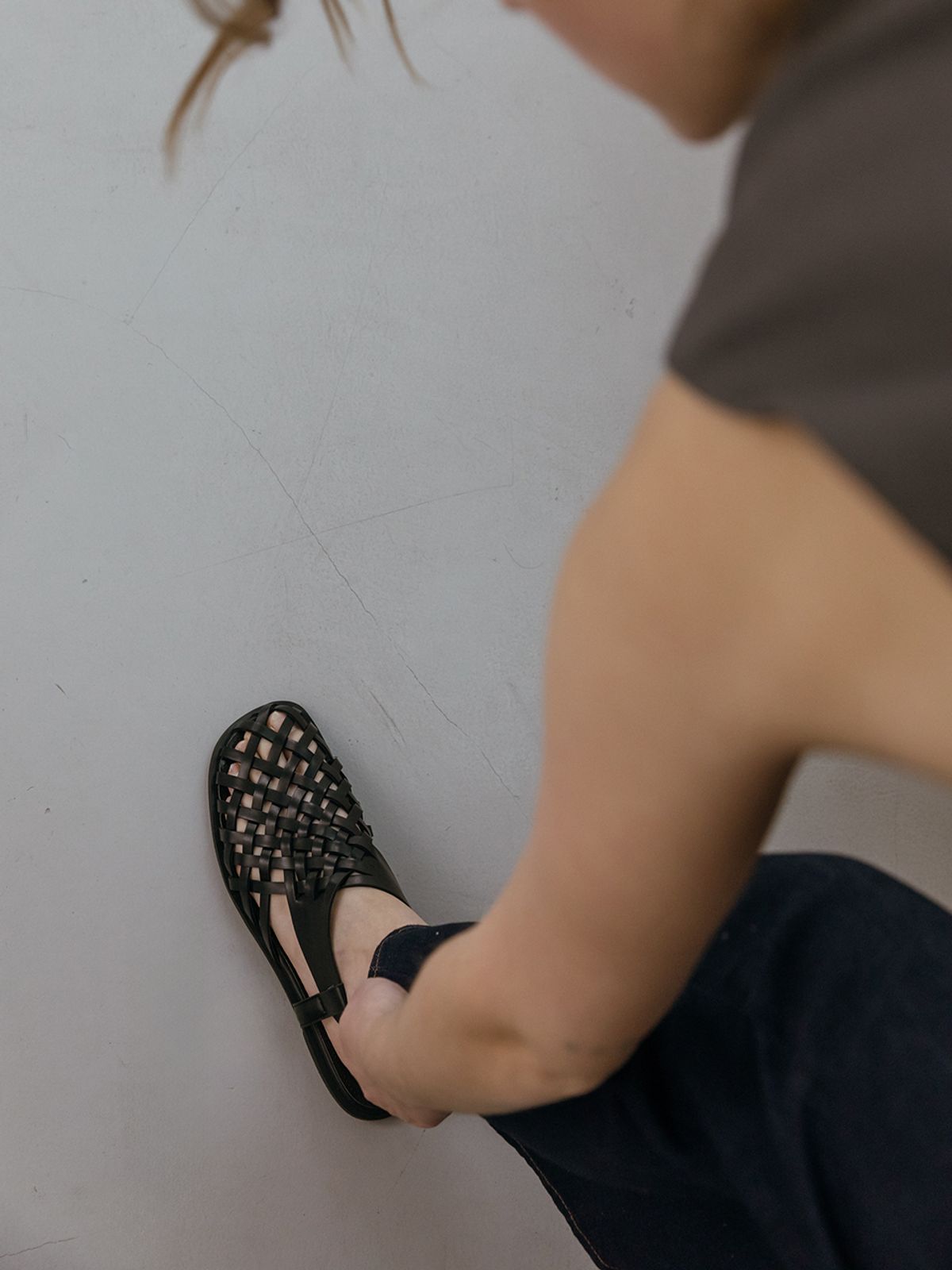 메티에(METIER) me2001 mao handmade sandle 마오 핸드메이드 여성 피셔맨 샌들_2color