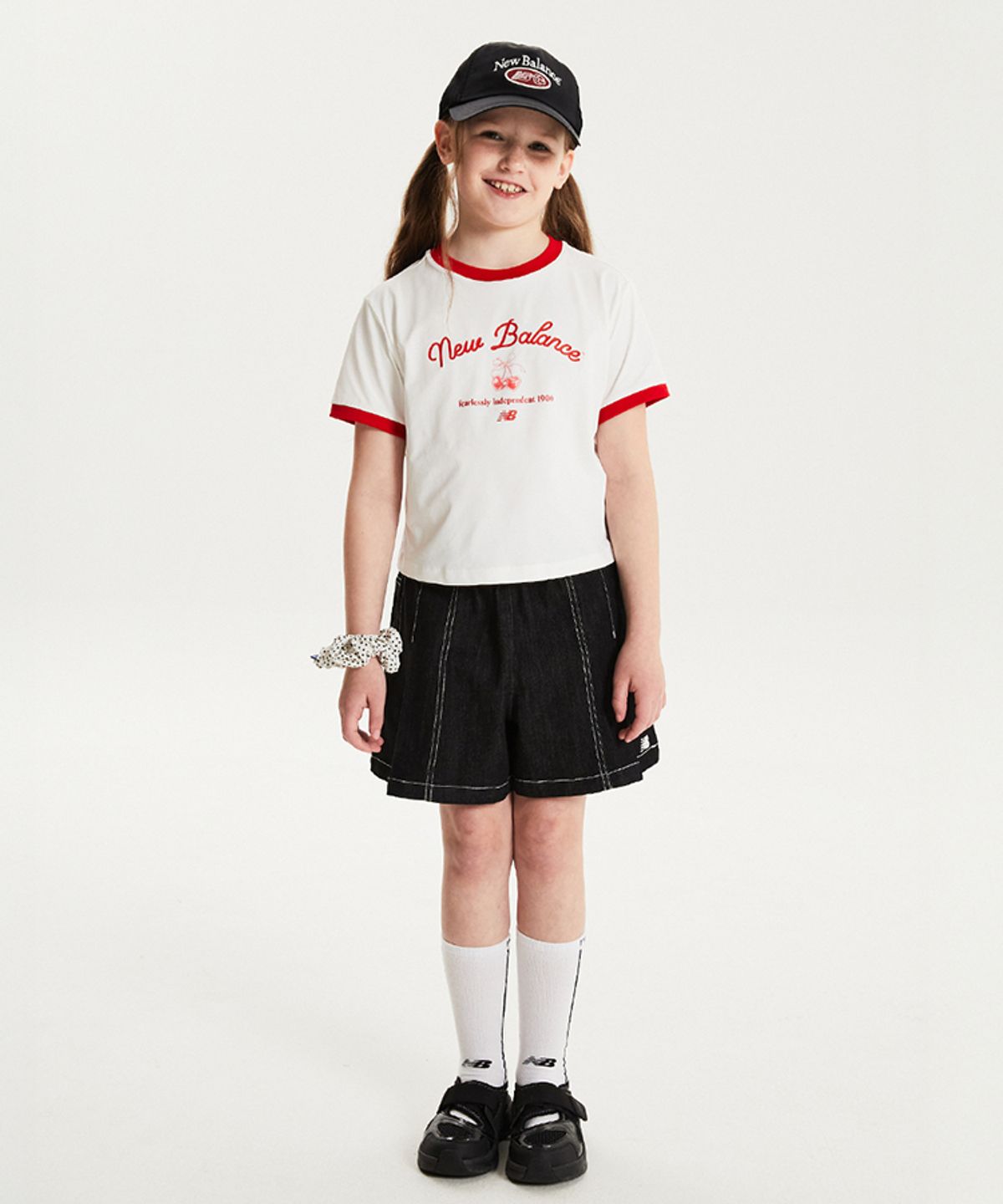 뉴발란스 키즈(NEWBALANCEKIDS) NBgC Cherry Blossom_아동 링거 반팔티 NK9EG2771G39