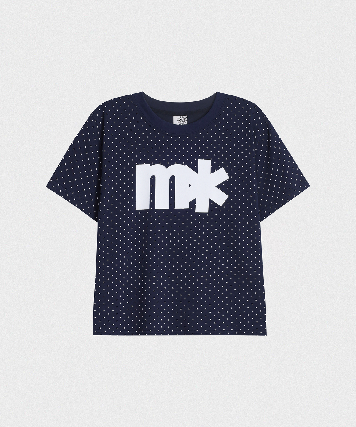 미타유스(MITA YOUTH) 미타 아카이브 도트 반팔 티셔츠 [NAVY DOT]