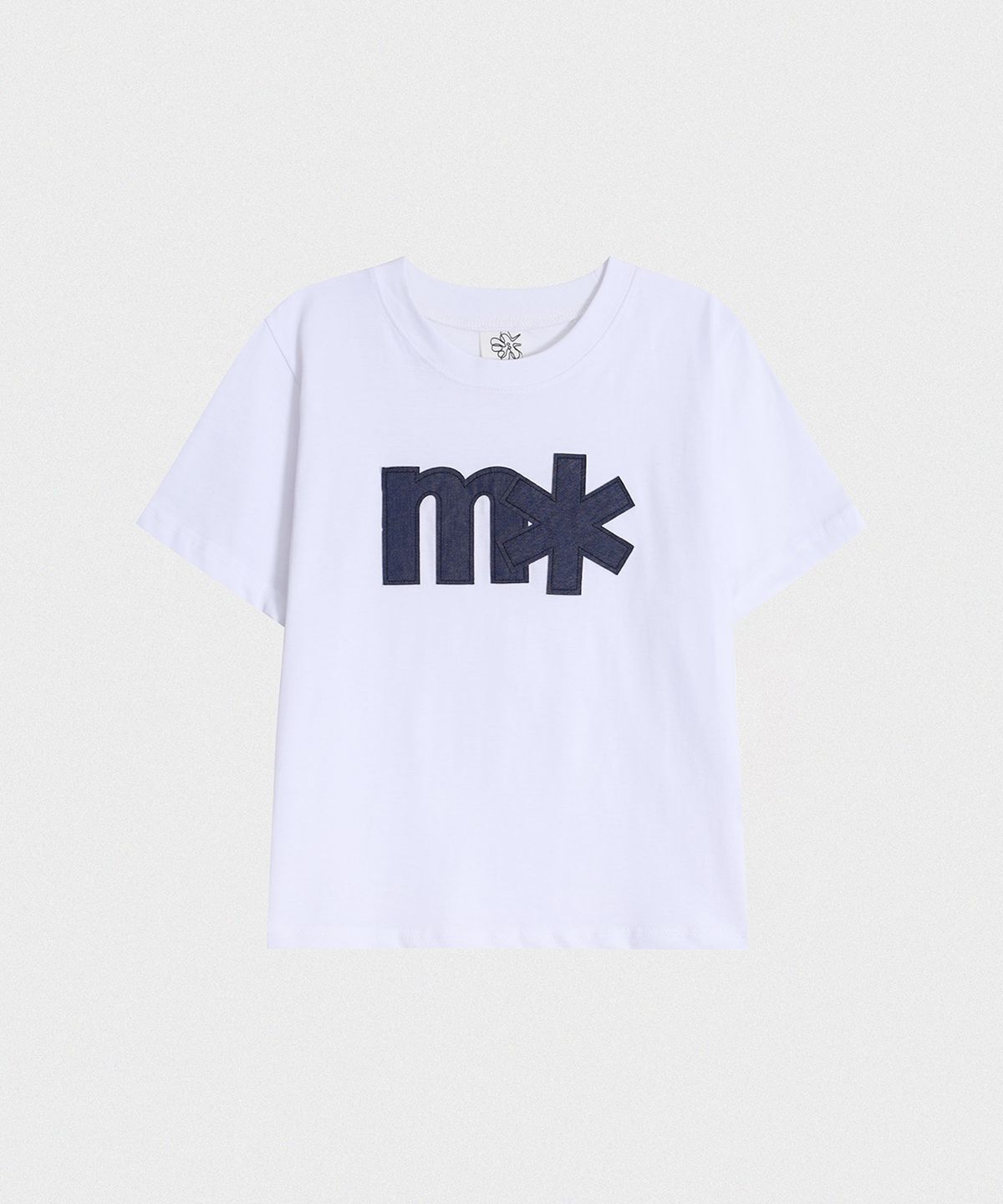 미타유스(MITA YOUTH) 미타 아카이브 데님 반팔 티셔츠 [WHITE/중청]
