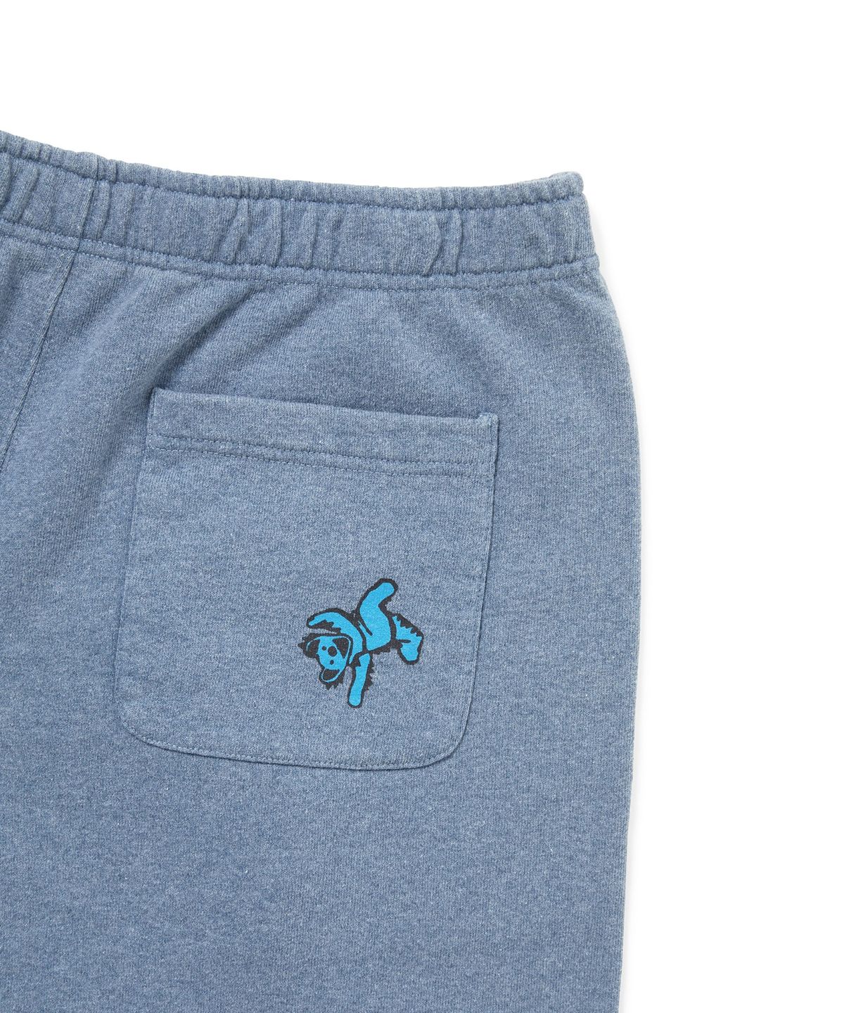 디스이즈네버댓(THISISNEVERTHAT) GD Ol Dancing Bears Washed Sweat Short Heather Blue