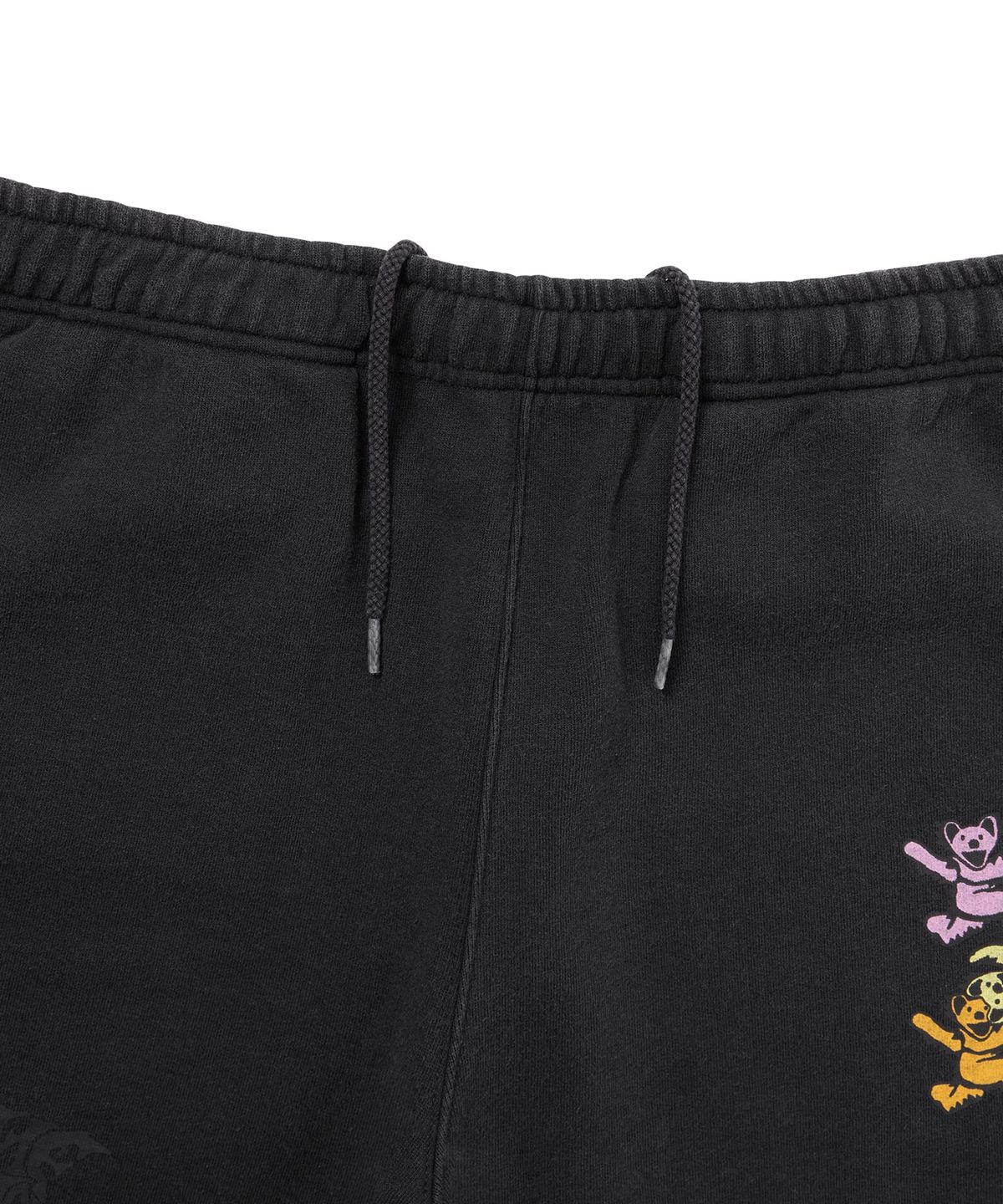디스이즈네버댓(THISISNEVERTHAT) GD Ol Dancing Bears Washed Sweat Short Off Black