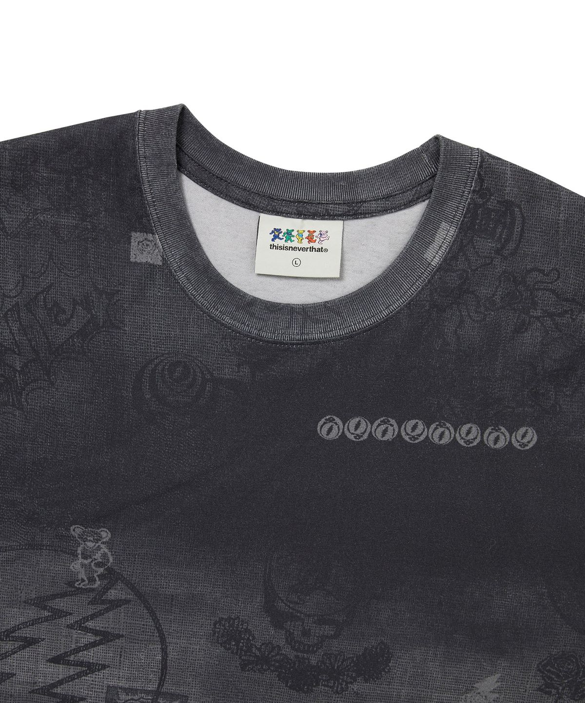 디스이즈네버댓(THISISNEVERTHAT) GD Iconography Tee Off Black
