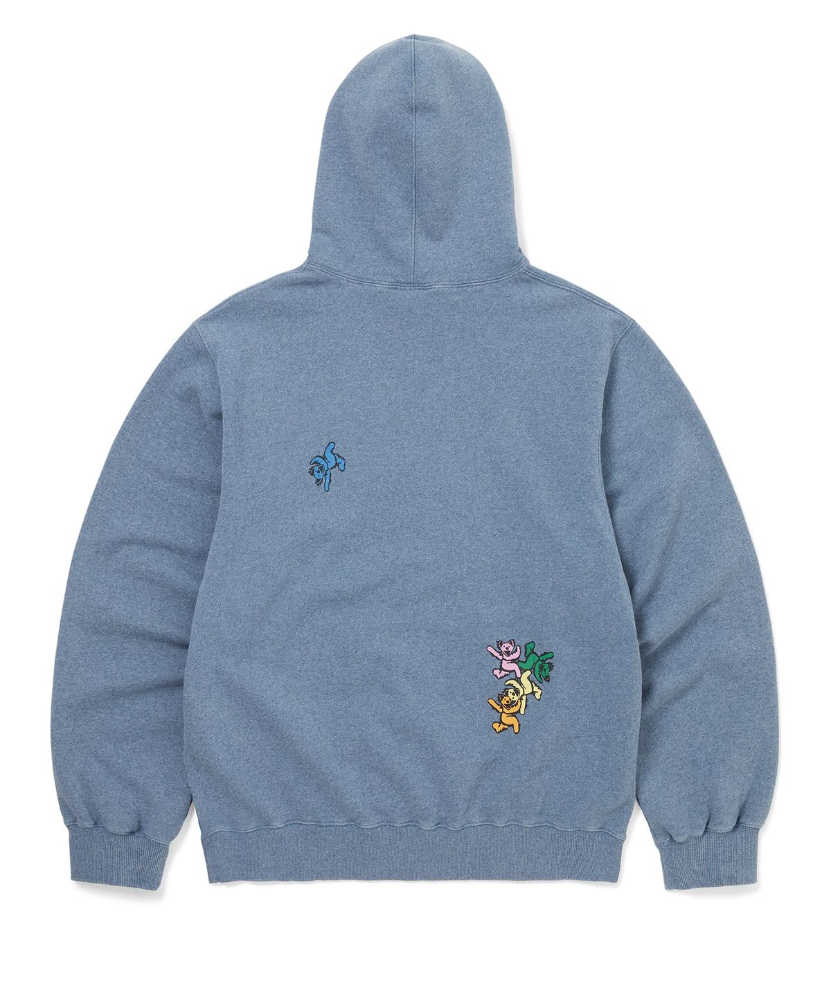디스이즈네버댓(THISISNEVERTHAT) GD Ol Dancing Bears Hoodie Heather Blue