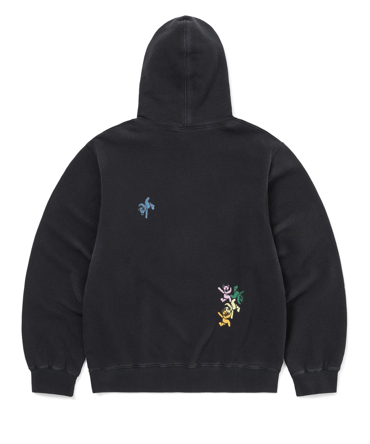 디스이즈네버댓(THISISNEVERTHAT) GD Ol Dancing Bears Hoodie Off Black
