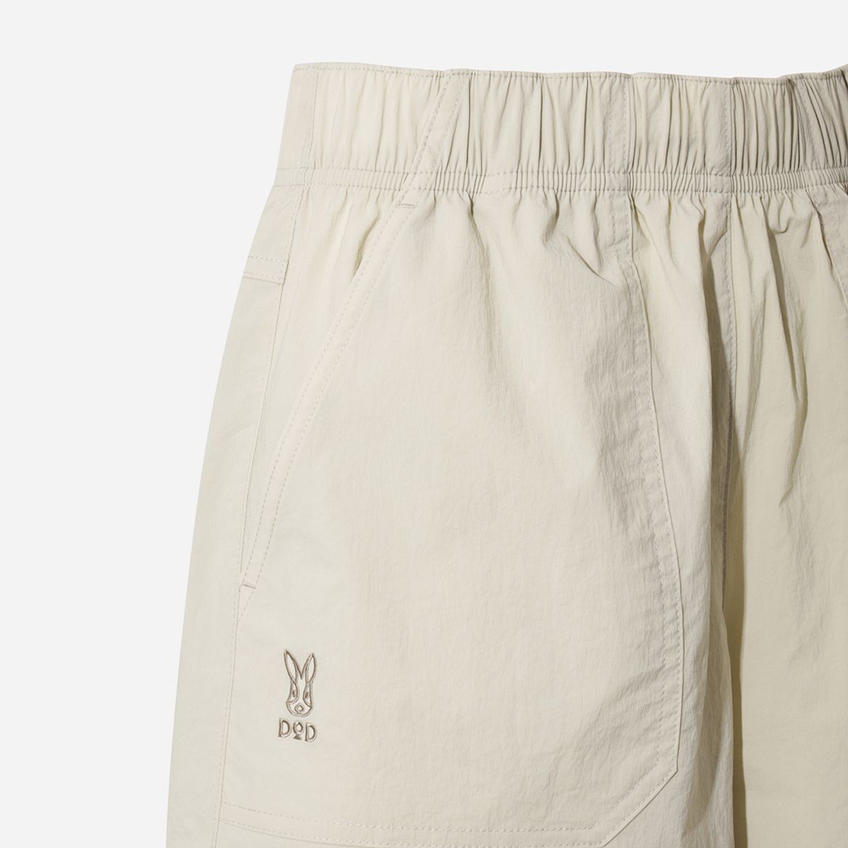 디오디(DOD) 여성) 마이로 레귤러핏 반바지(IVORY)